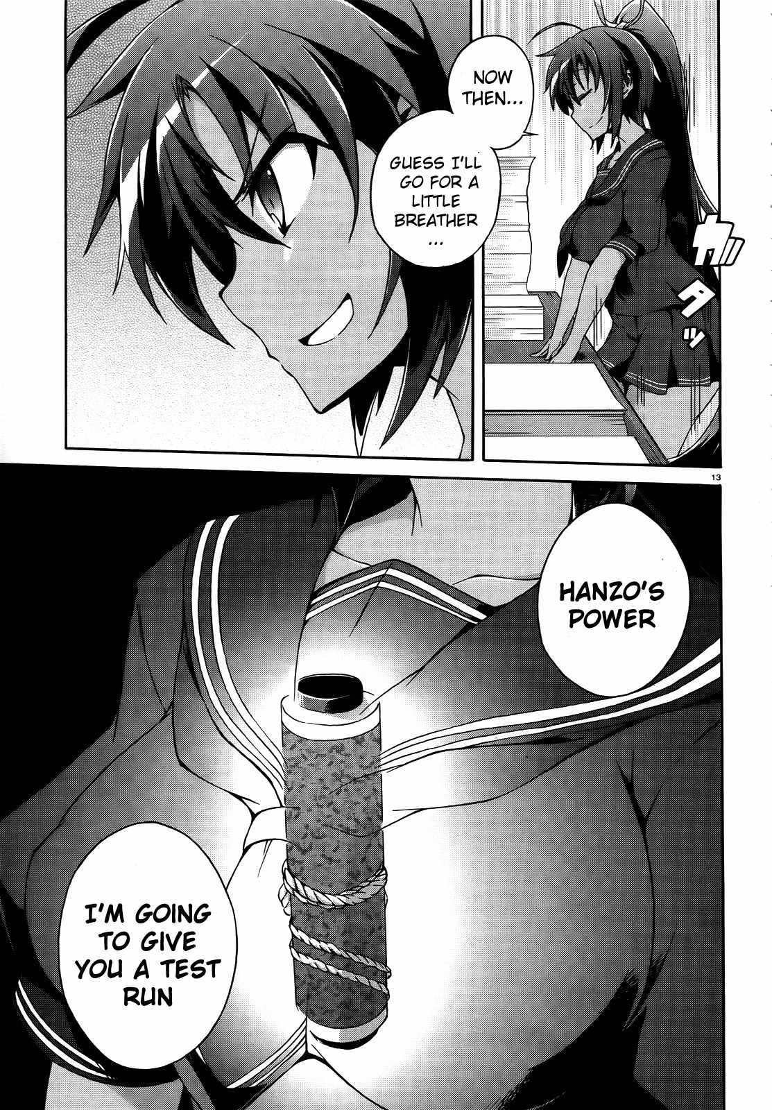 Senran Kagura - Shoujotachi no Shinei chapter 9 page 13