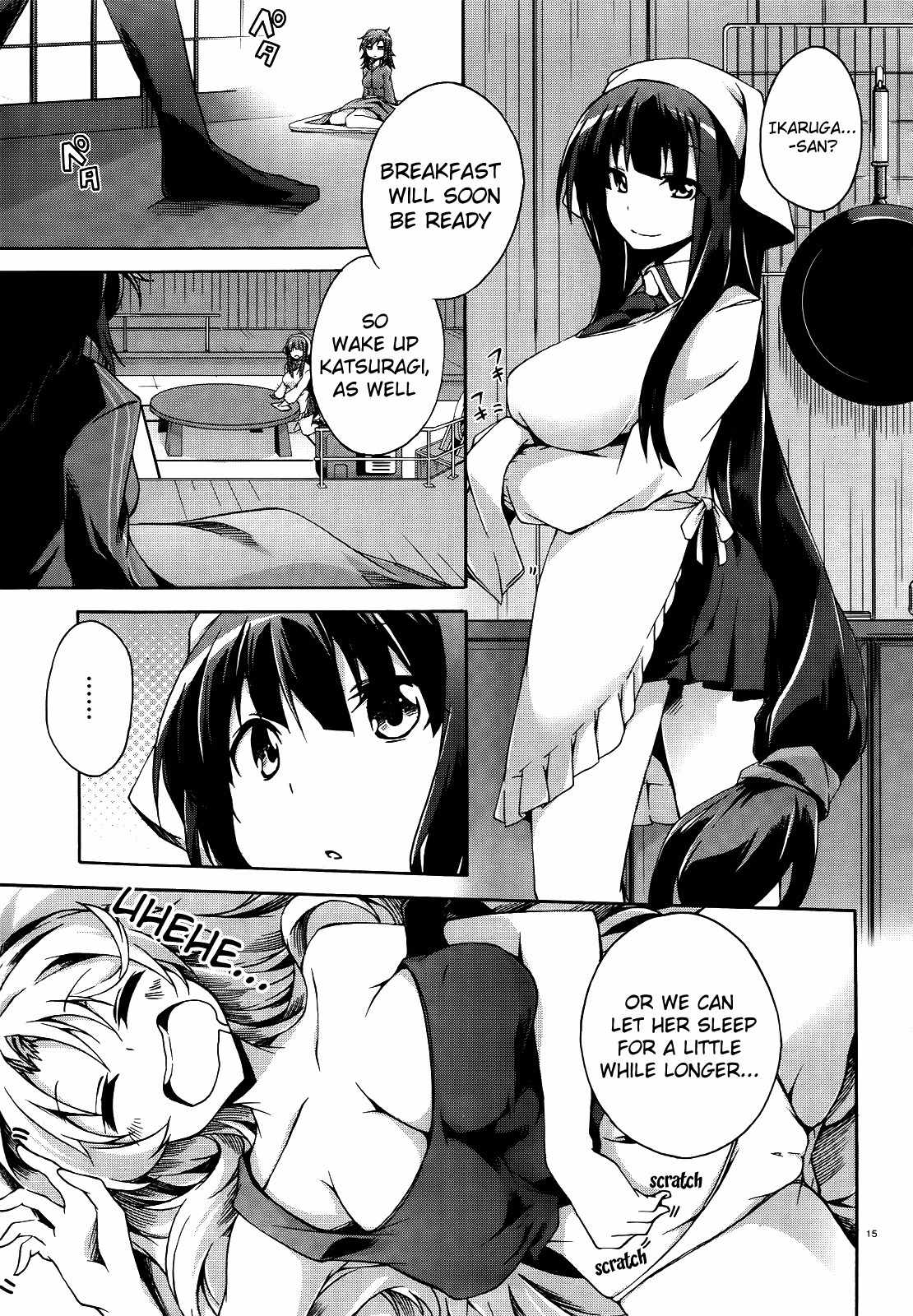 Senran Kagura - Shoujotachi no Shinei chapter 9 page 15