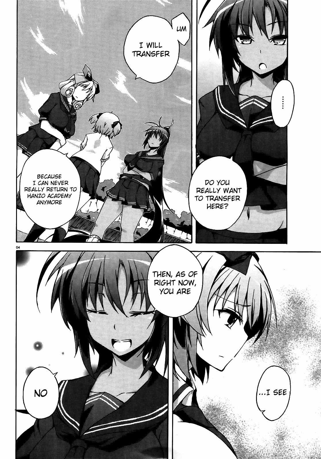 Senran Kagura - Shoujotachi no Shinei chapter 9 page 4