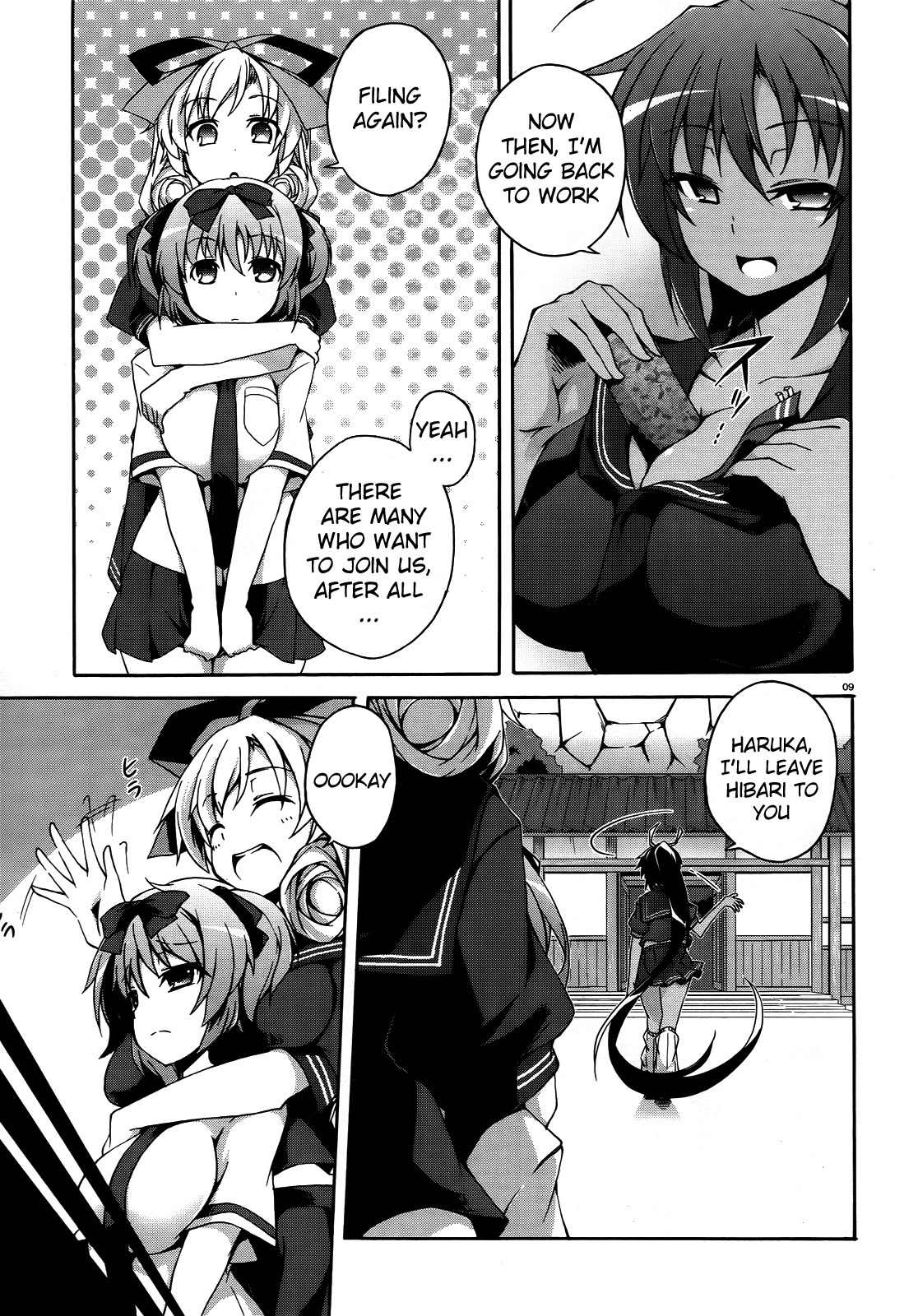 Senran Kagura - Shoujotachi no Shinei chapter 9 page 9