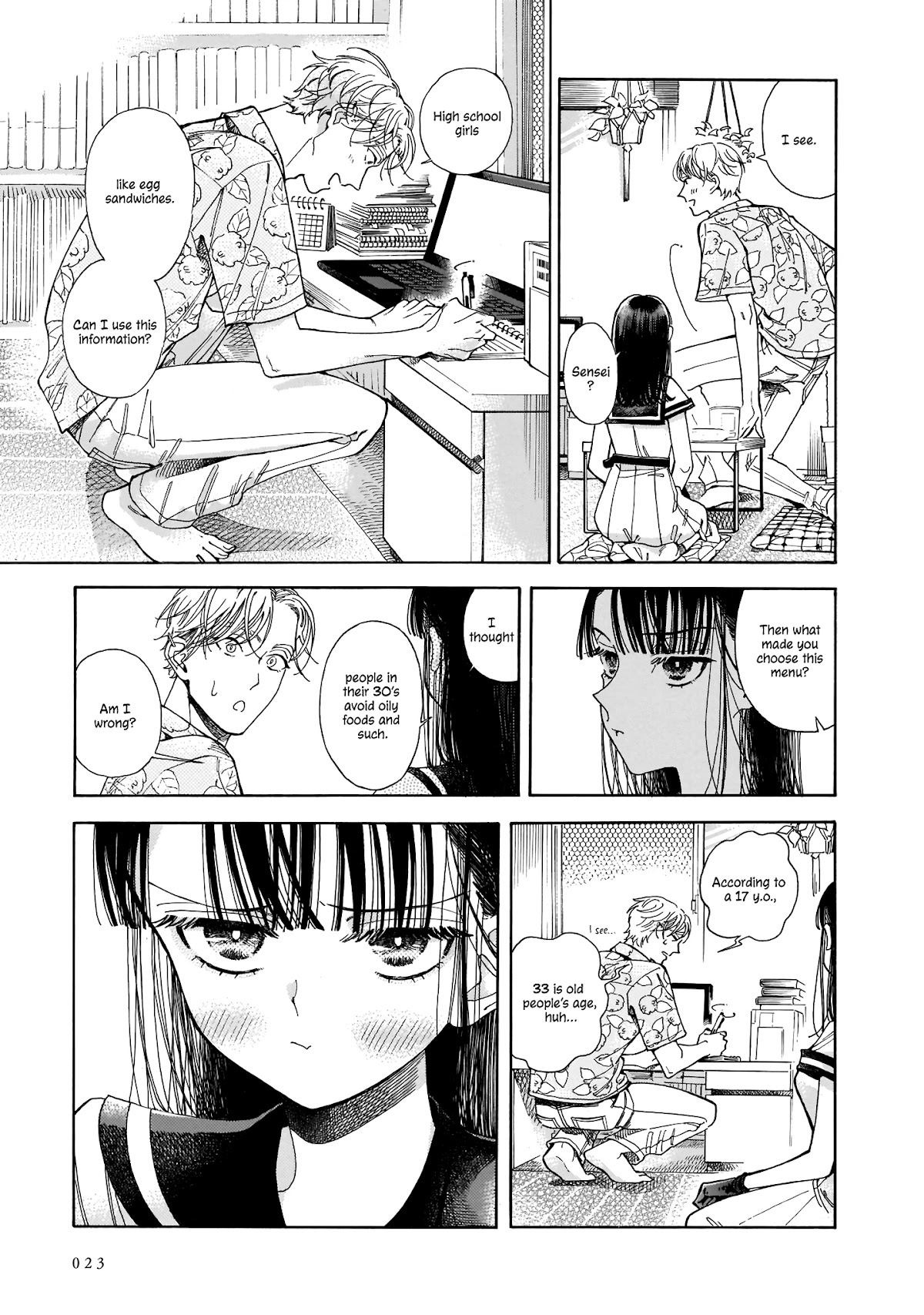 Sensei, Kongetsu Dou Desu ka chapter 1 page 22