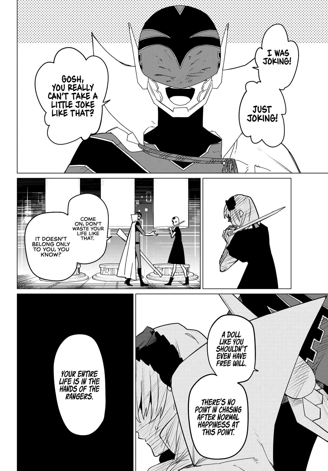 Sentai Daishikkaku chapter 106 page 8