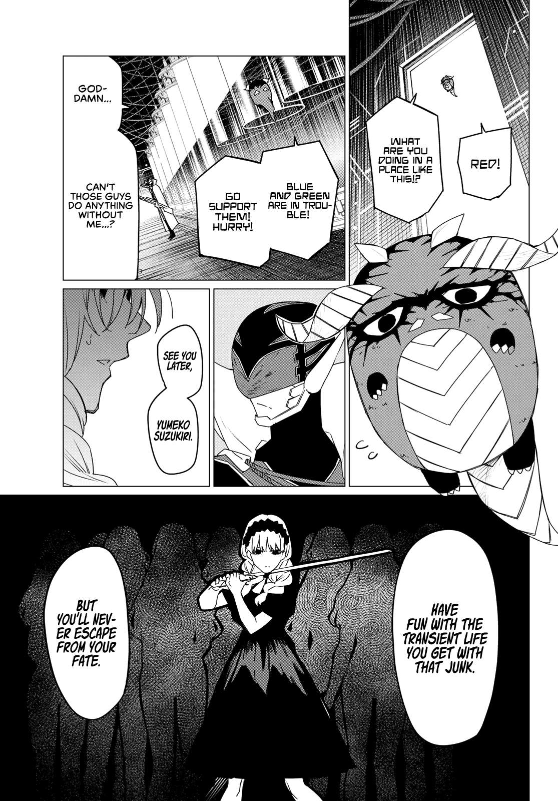 Sentai Daishikkaku chapter 106 page 9