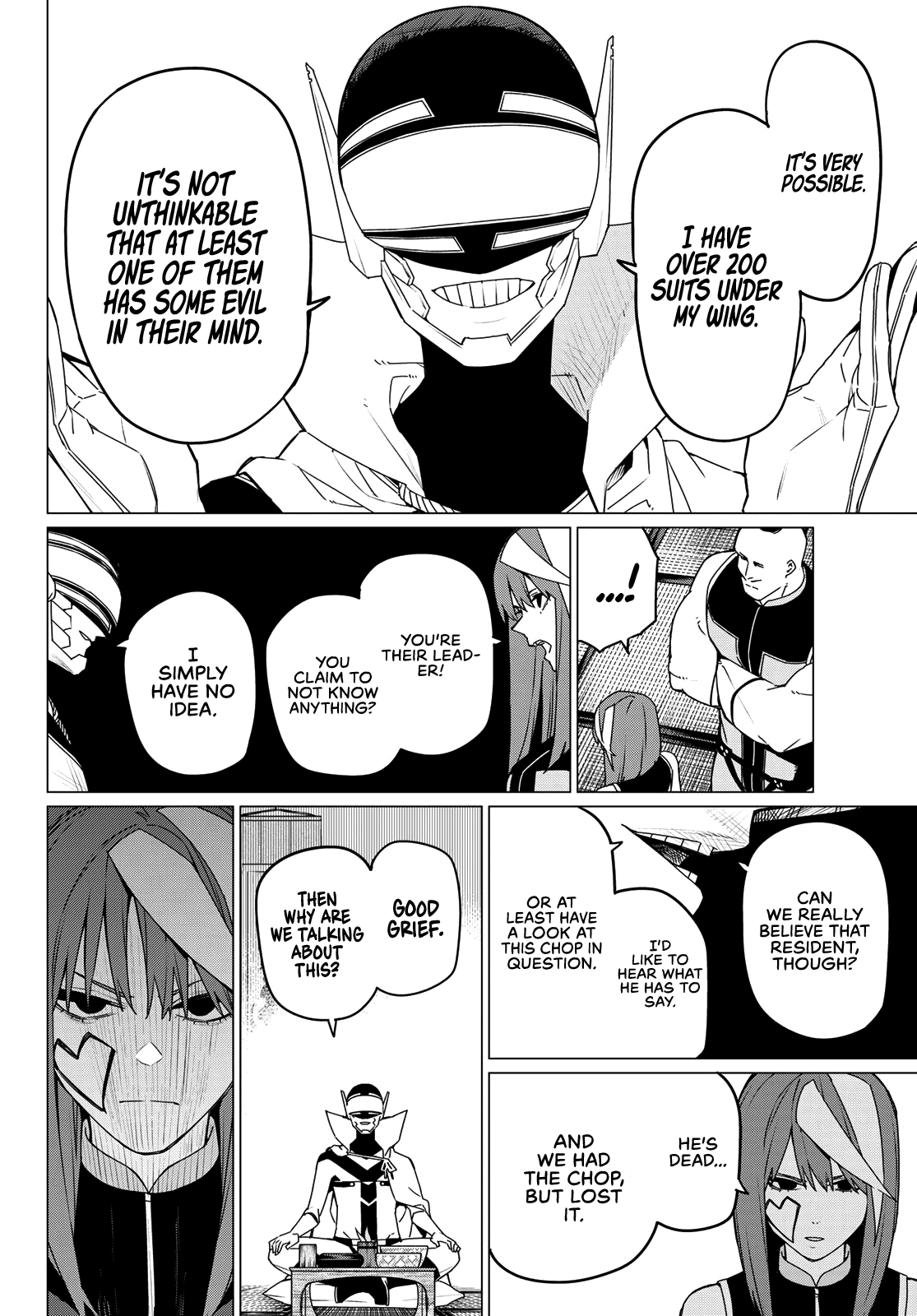 Sentai Daishikkaku chapter 143 page 9