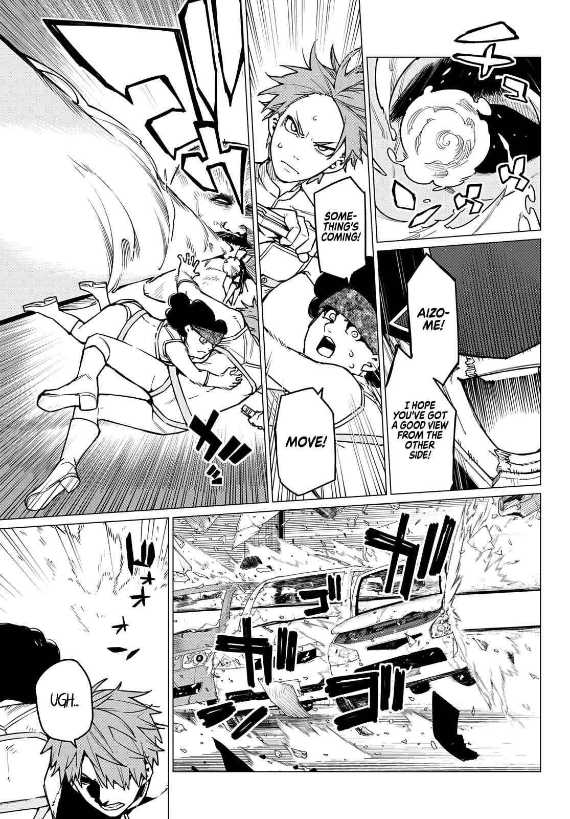 Sentai Daishikkaku chapter 38 page 8