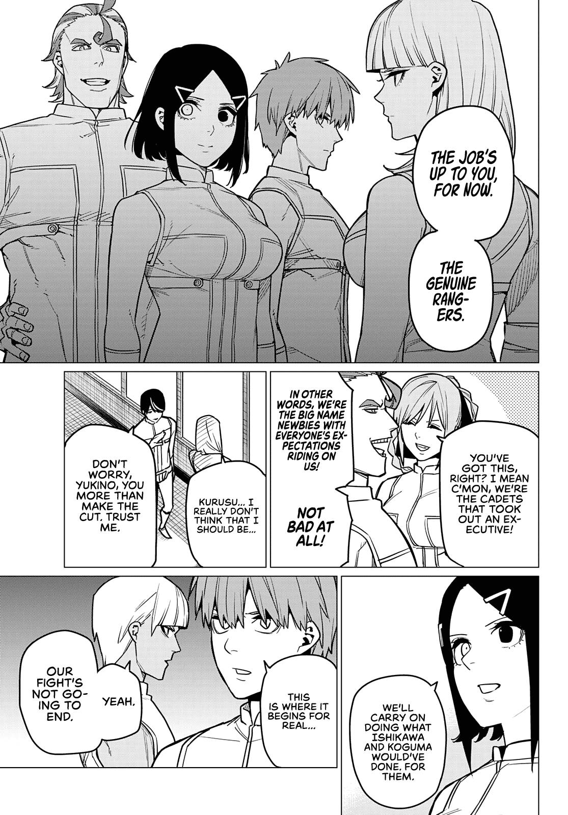 Sentai Daishikkaku chapter 51 page 13