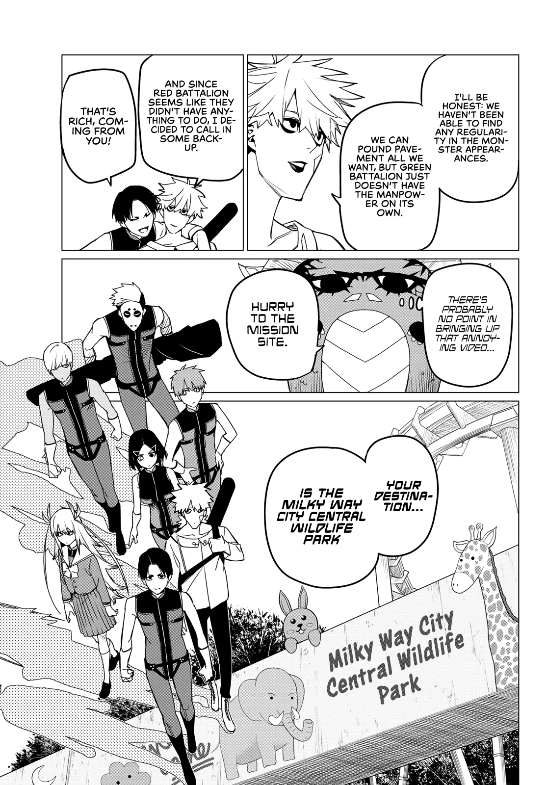 Sentai Daishikkaku chapter 80 page 6