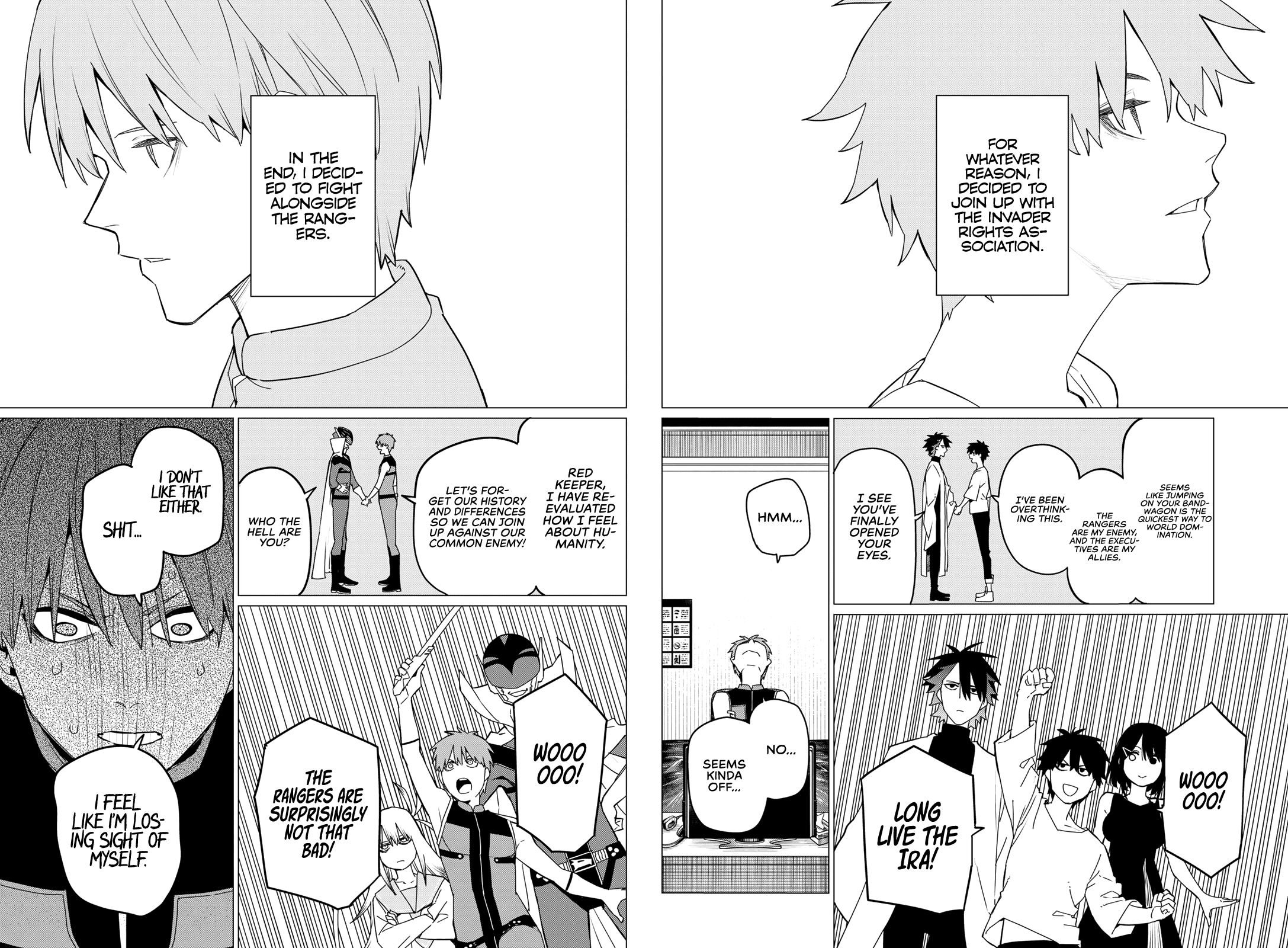 Sentai Daishikkaku chapter 92 page 9