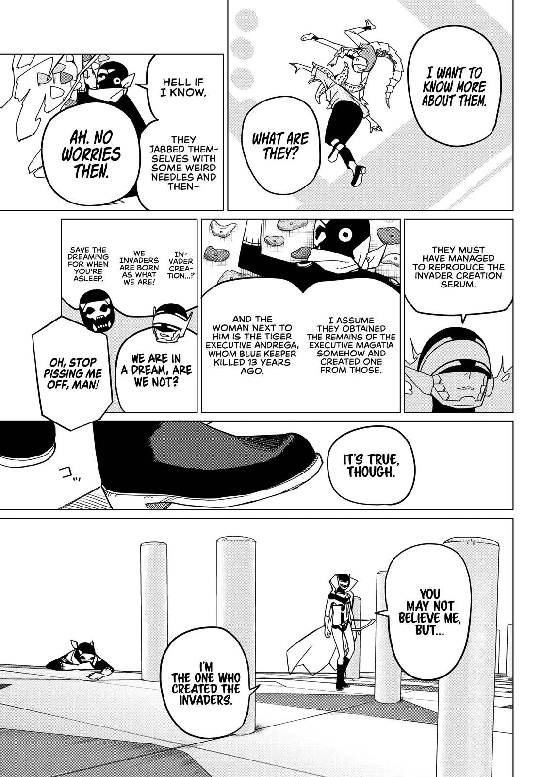 Sentai Daishikkaku chapter 96 page 9