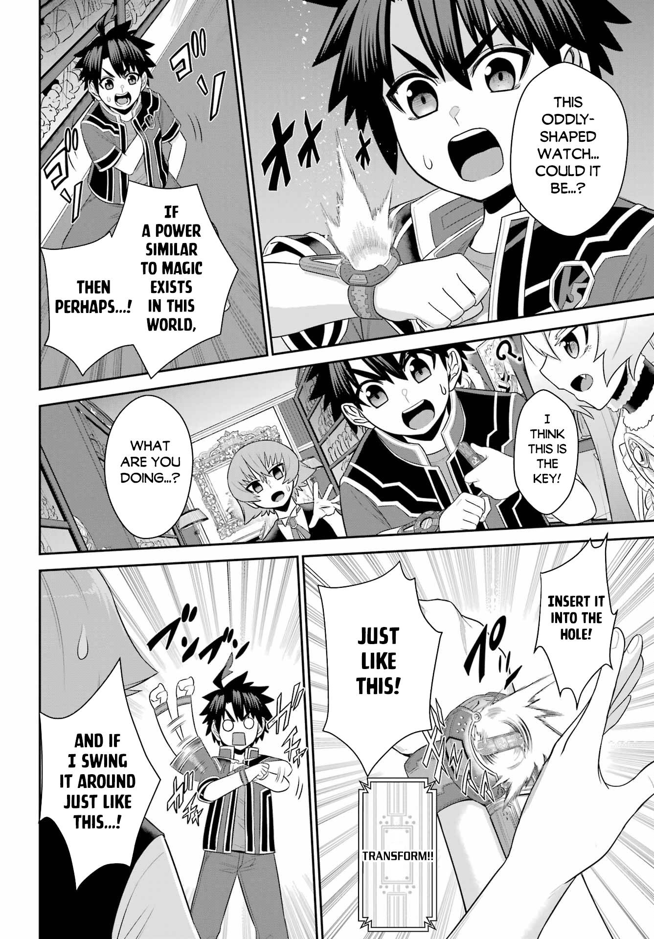 Sentai Red Isekai de Boukensha ni Naru chapter 19.3 page 38