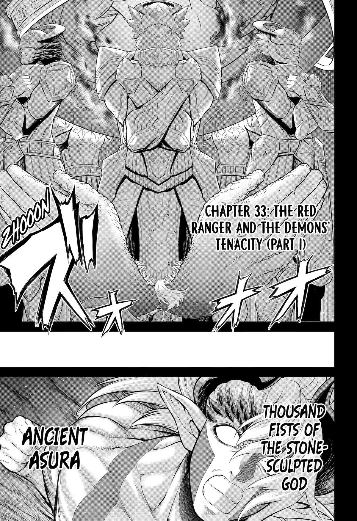 Sentai Red Isekai de Boukensha ni Naru chapter 33 page 1