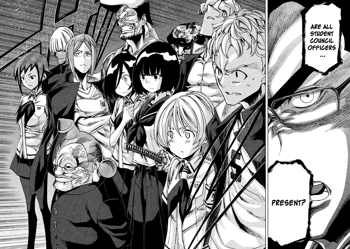 Sentou Hakai Gakuen Dangerosu chapter 10 page 36