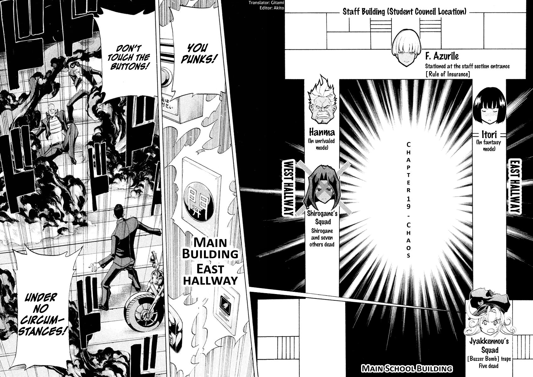 Sentou Hakai Gakuen Dangerosu chapter 19 page 2