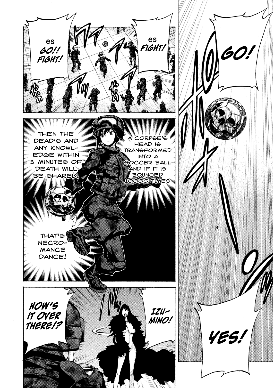 Sentou Hakai Gakuen Dangerosu chapter 34 page 32