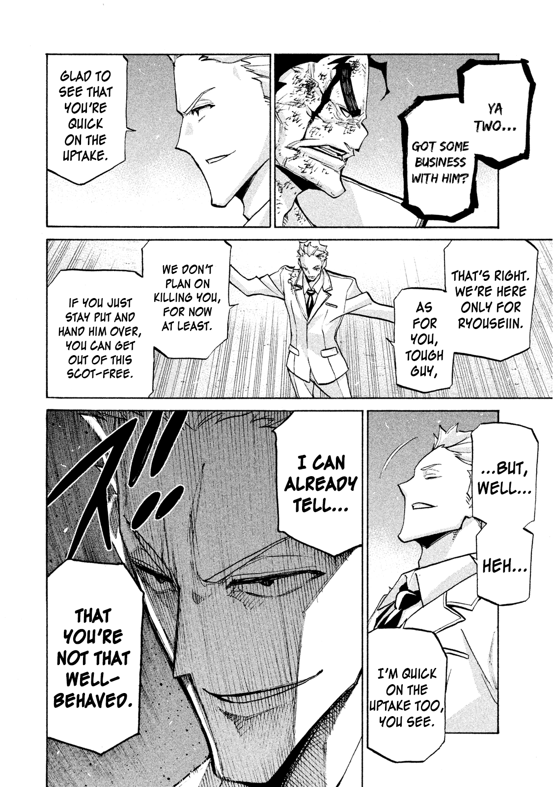 Sentou Hakai Gakuen Dangerosu chapter 36 page 10