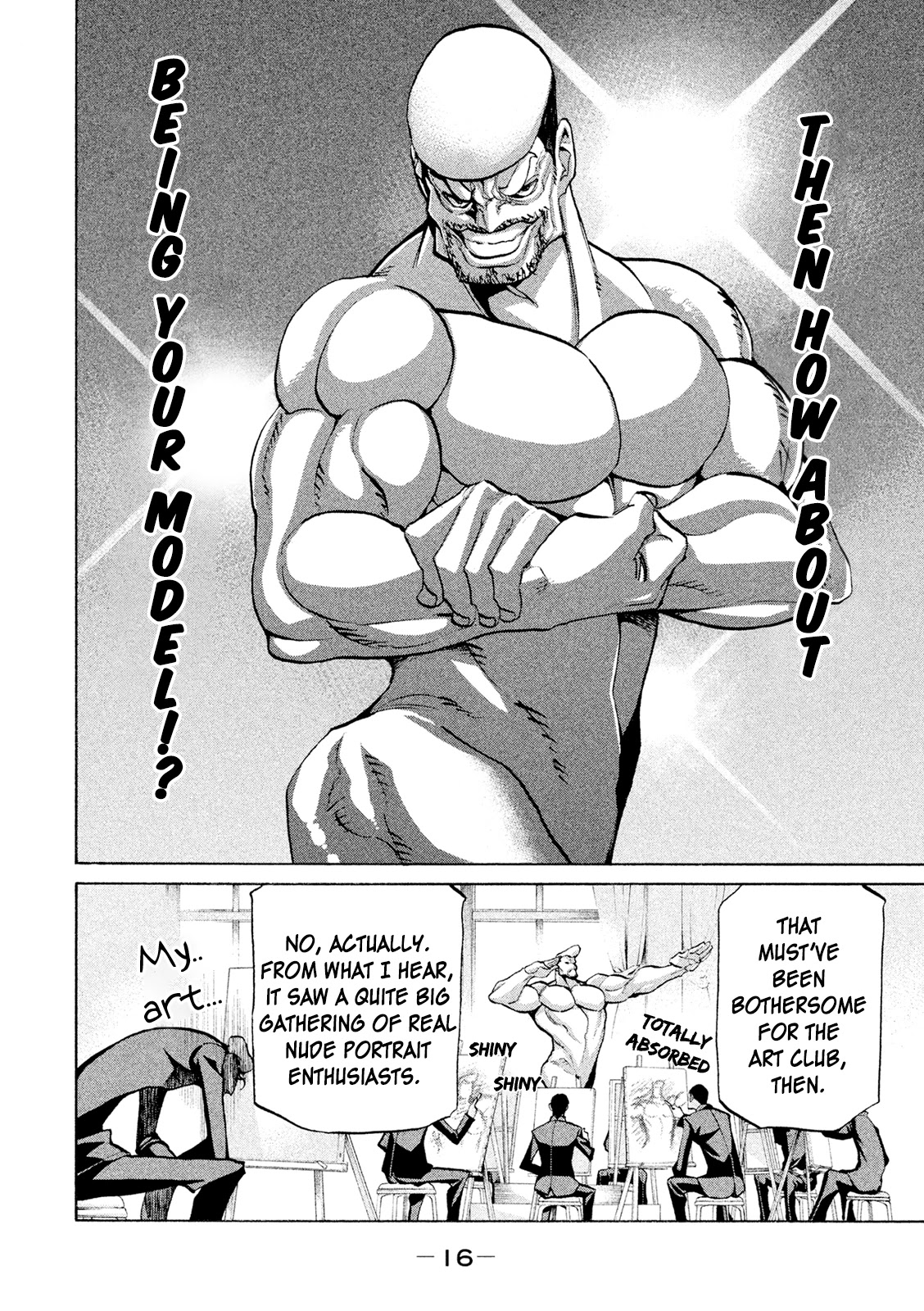 Sentou Hakai Gakuen Dangerosu chapter 37 page 14