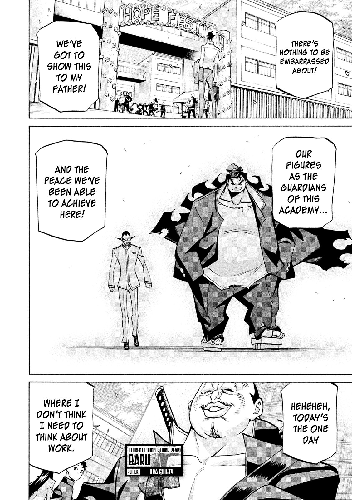 Sentou Hakai Gakuen Dangerosu chapter 37 page 34