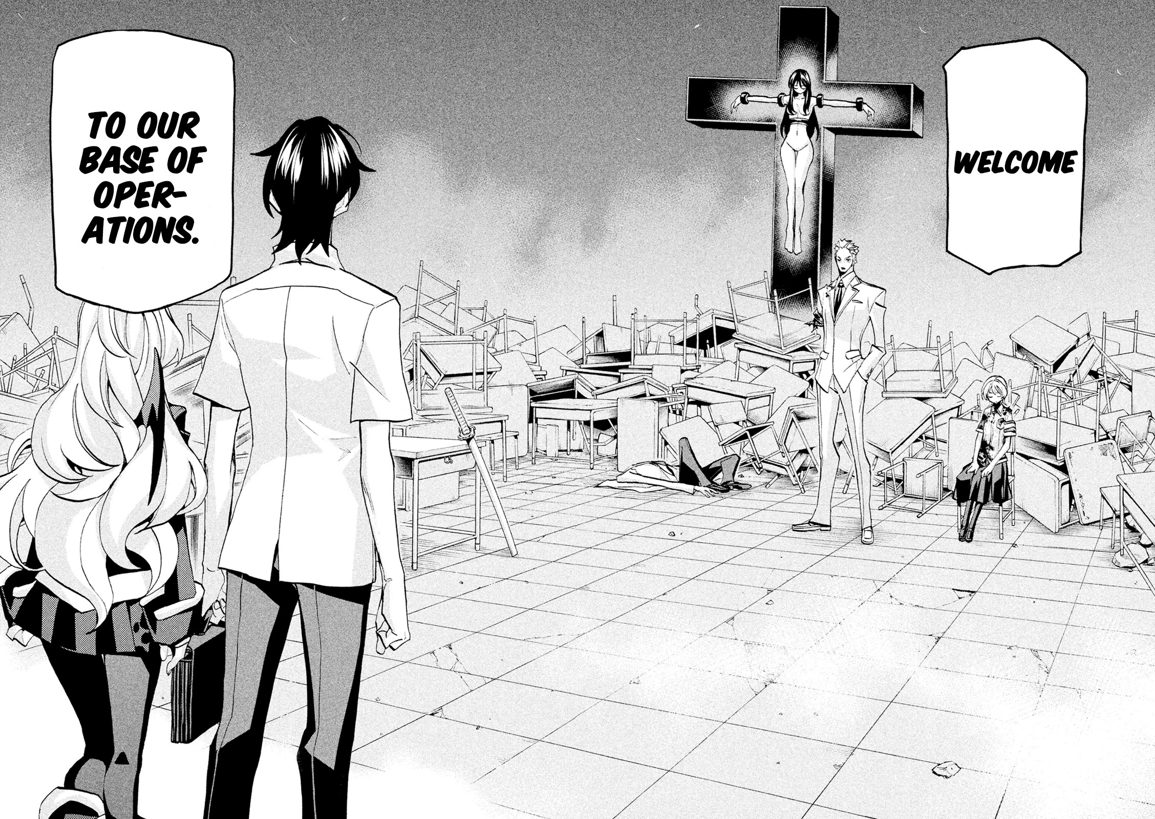 Sentou Hakai Gakuen Dangerosu chapter 37 page 40