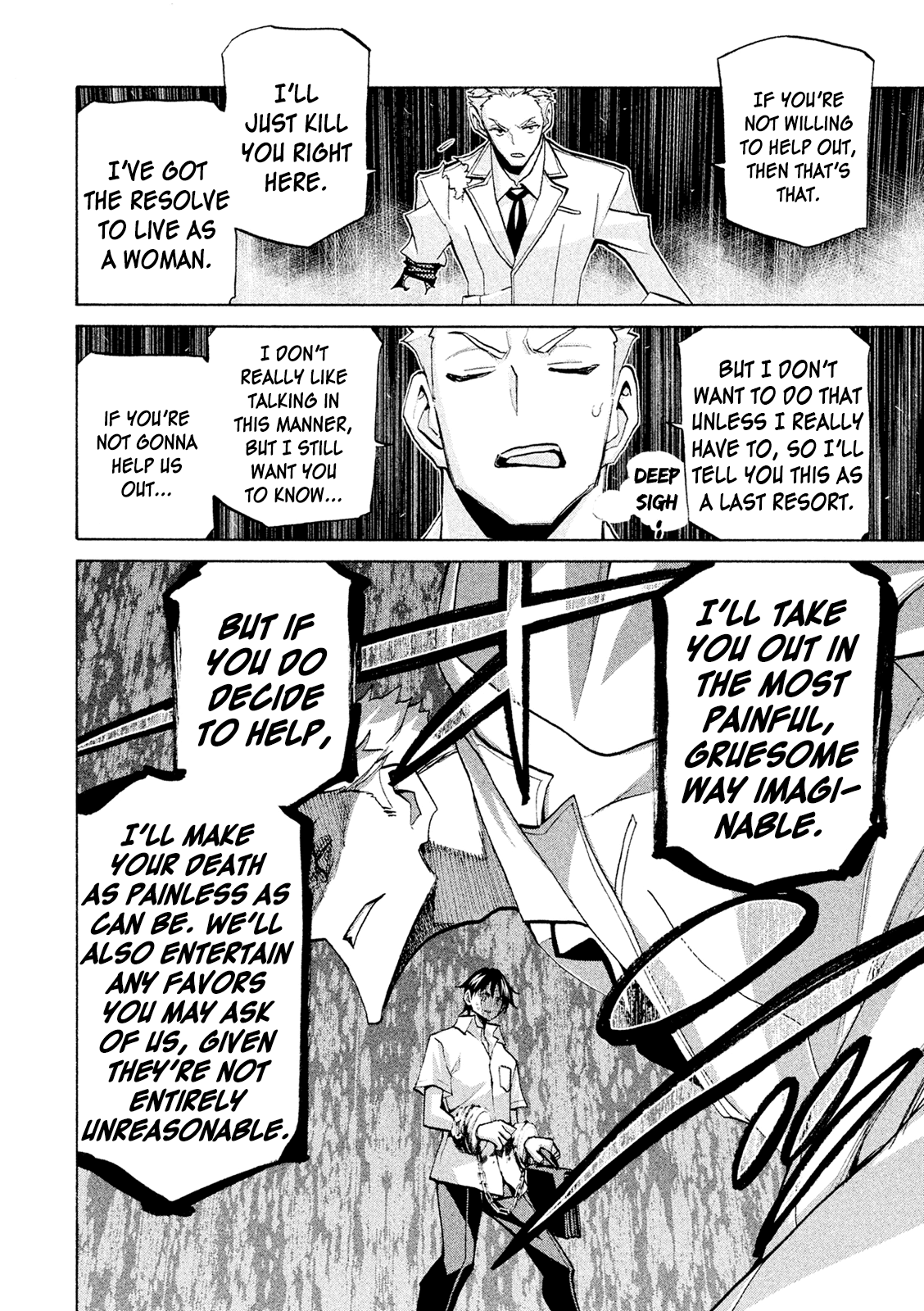 Sentou Hakai Gakuen Dangerosu chapter 38 page 22