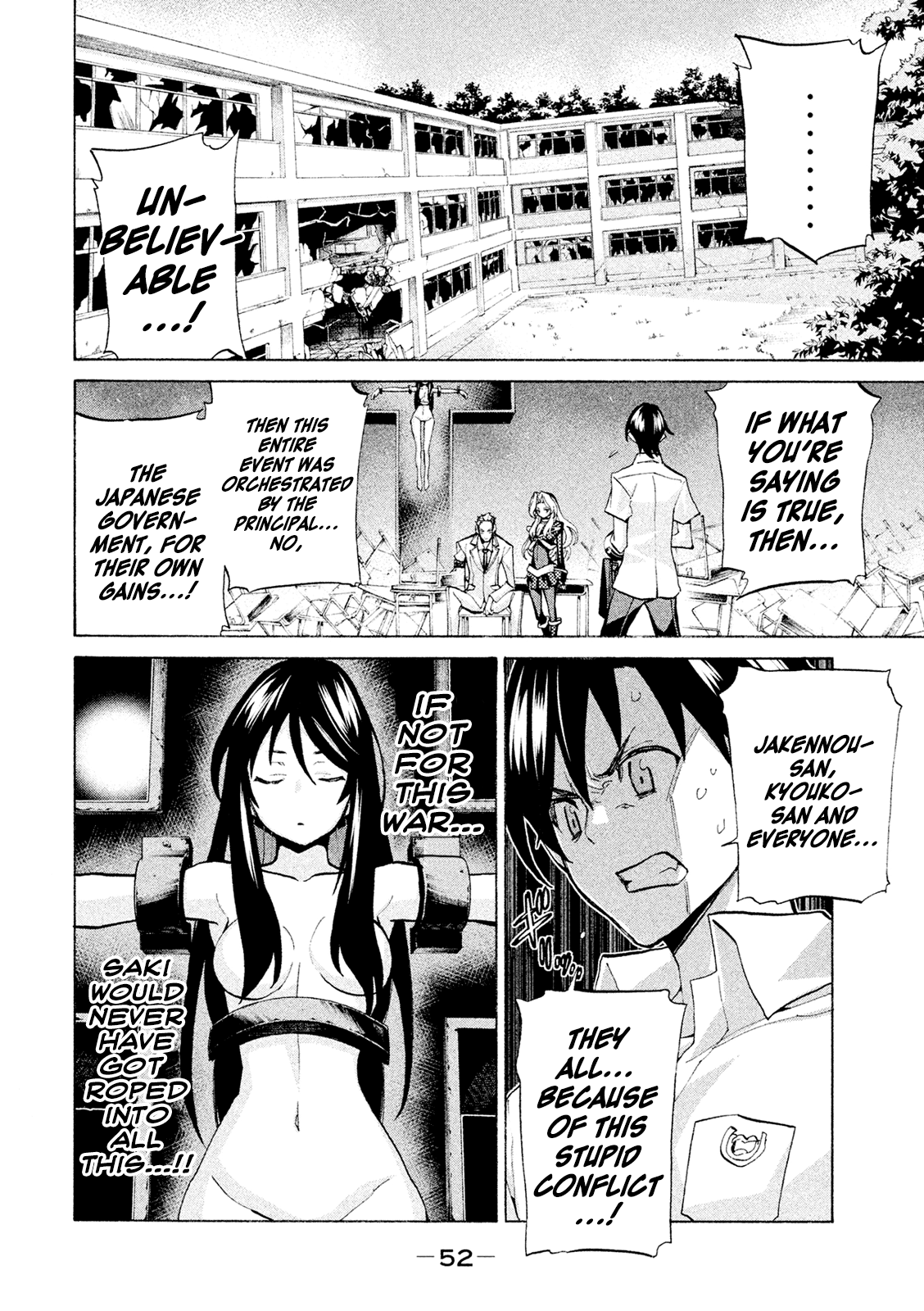 Sentou Hakai Gakuen Dangerosu chapter 38 page 8