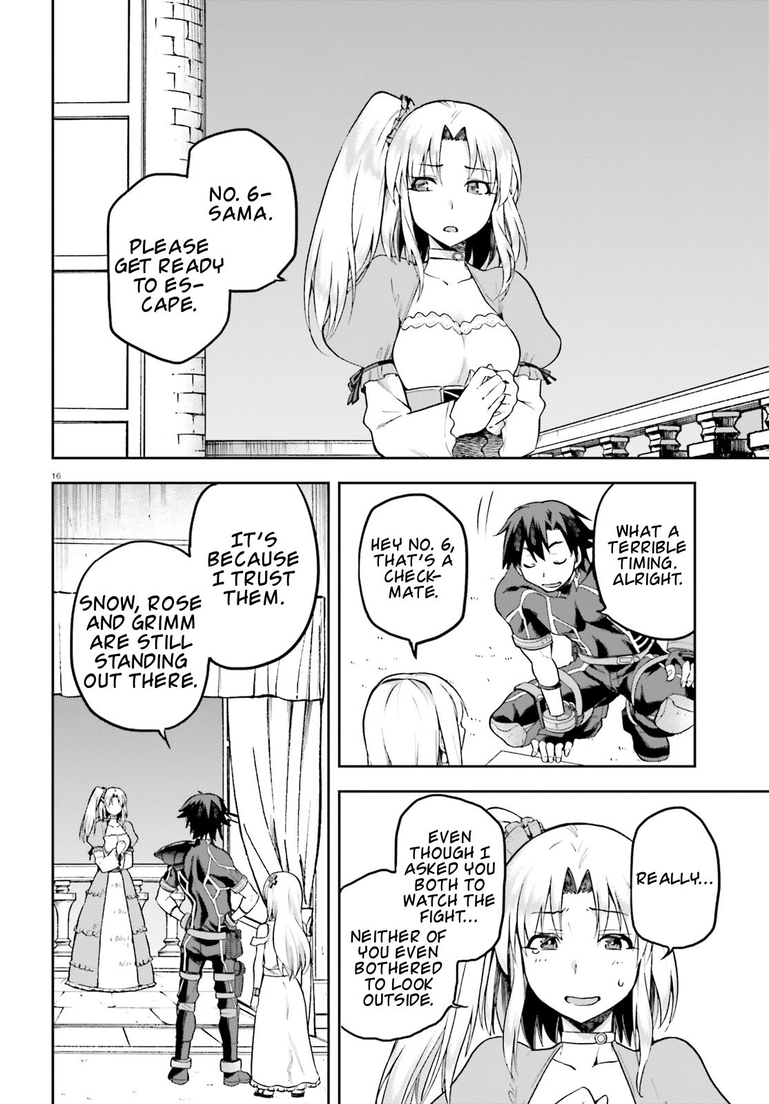 Sentouin, Hakenshimasu! chapter 13 page 16