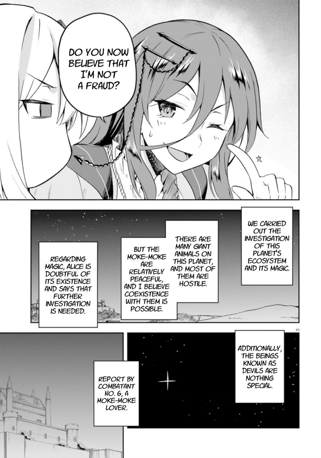 Sentouin, Hakenshimasu! chapter 18 page 45