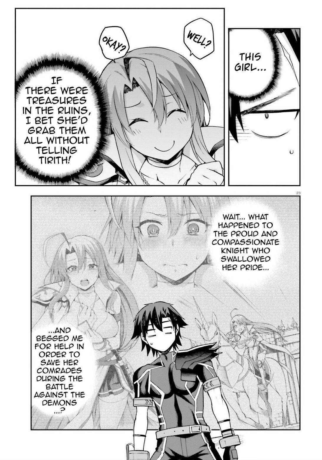 Sentouin, Hakenshimasu! chapter 24 page 23