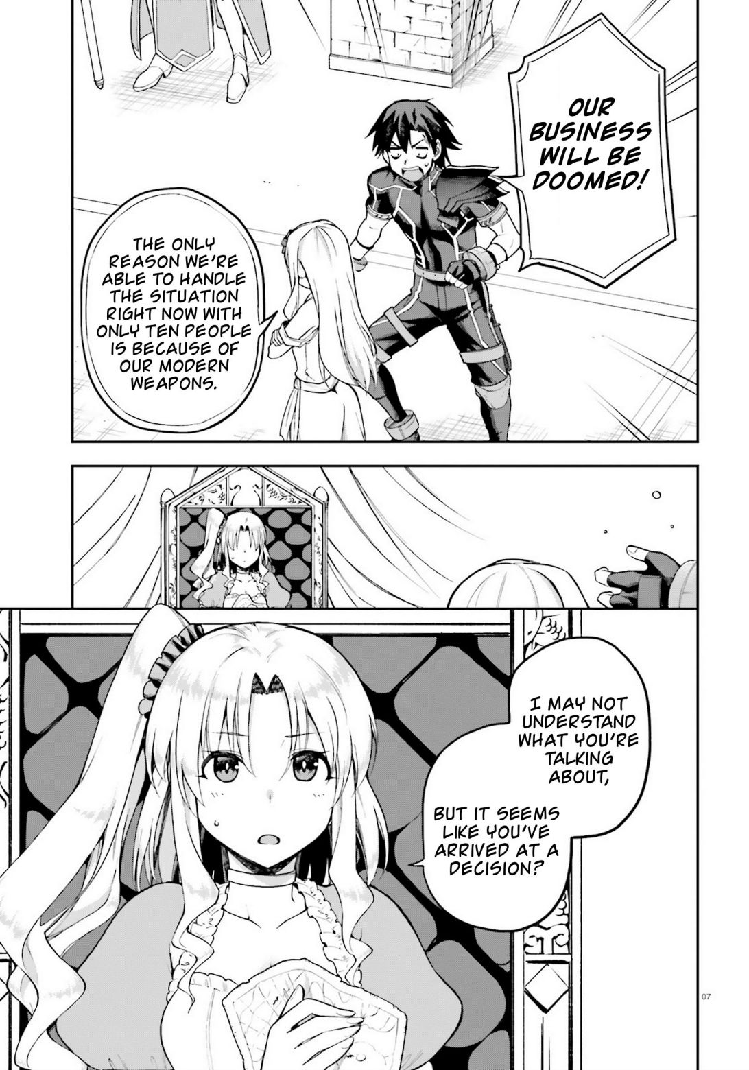Sentouin, Hakenshimasu! chapter 24 page 7