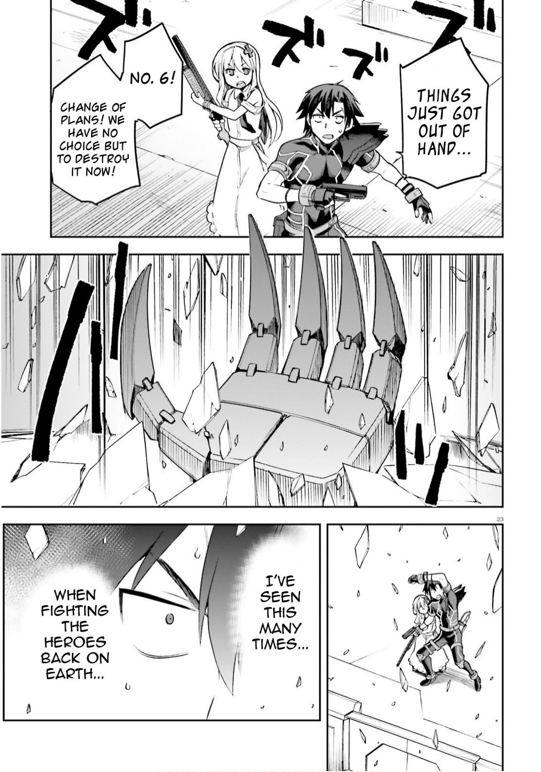 Sentouin, Hakenshimasu! chapter 25 page 22