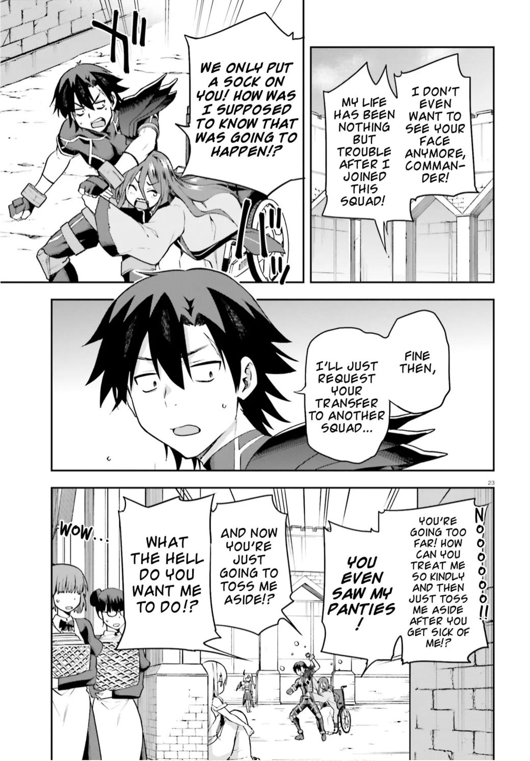 Sentouin, Hakenshimasu! chapter 27 page 23