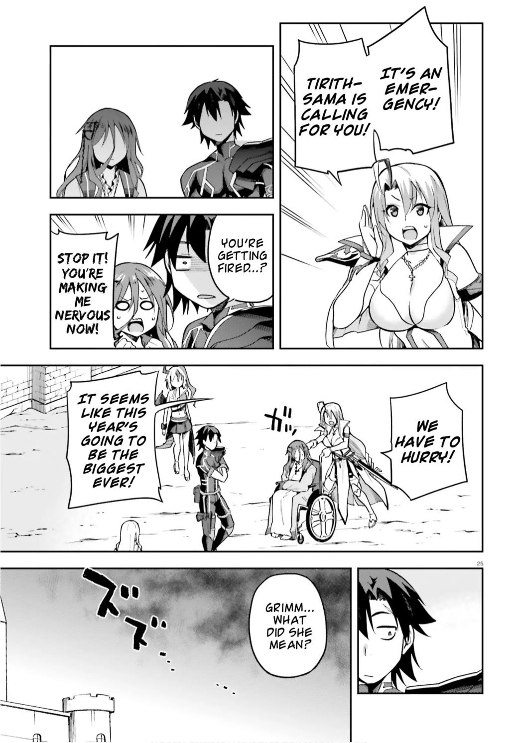 Sentouin, Hakenshimasu! chapter 27 page 25