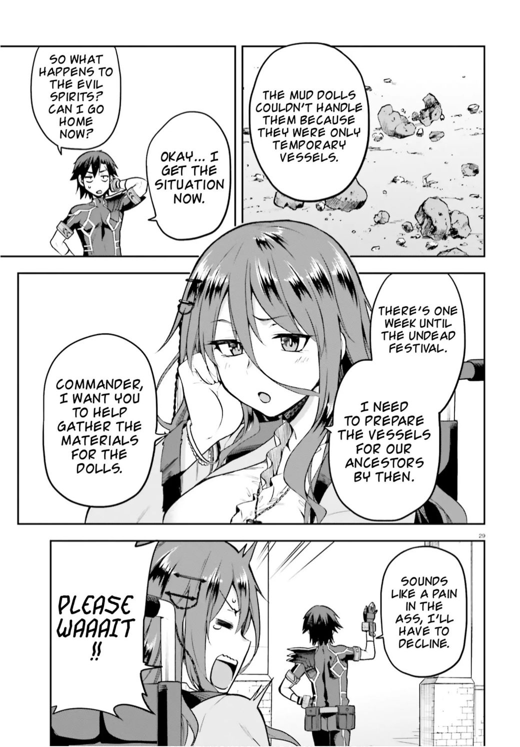 Sentouin, Hakenshimasu! chapter 28 page 27