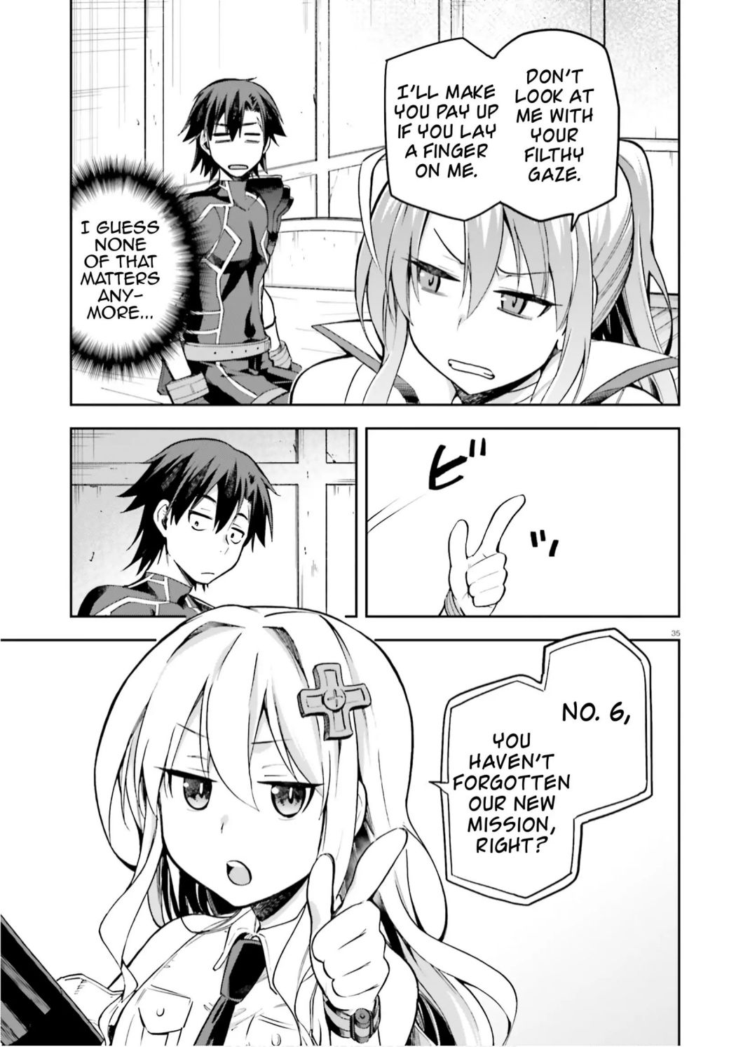 Sentouin, Hakenshimasu! chapter 28 page 33