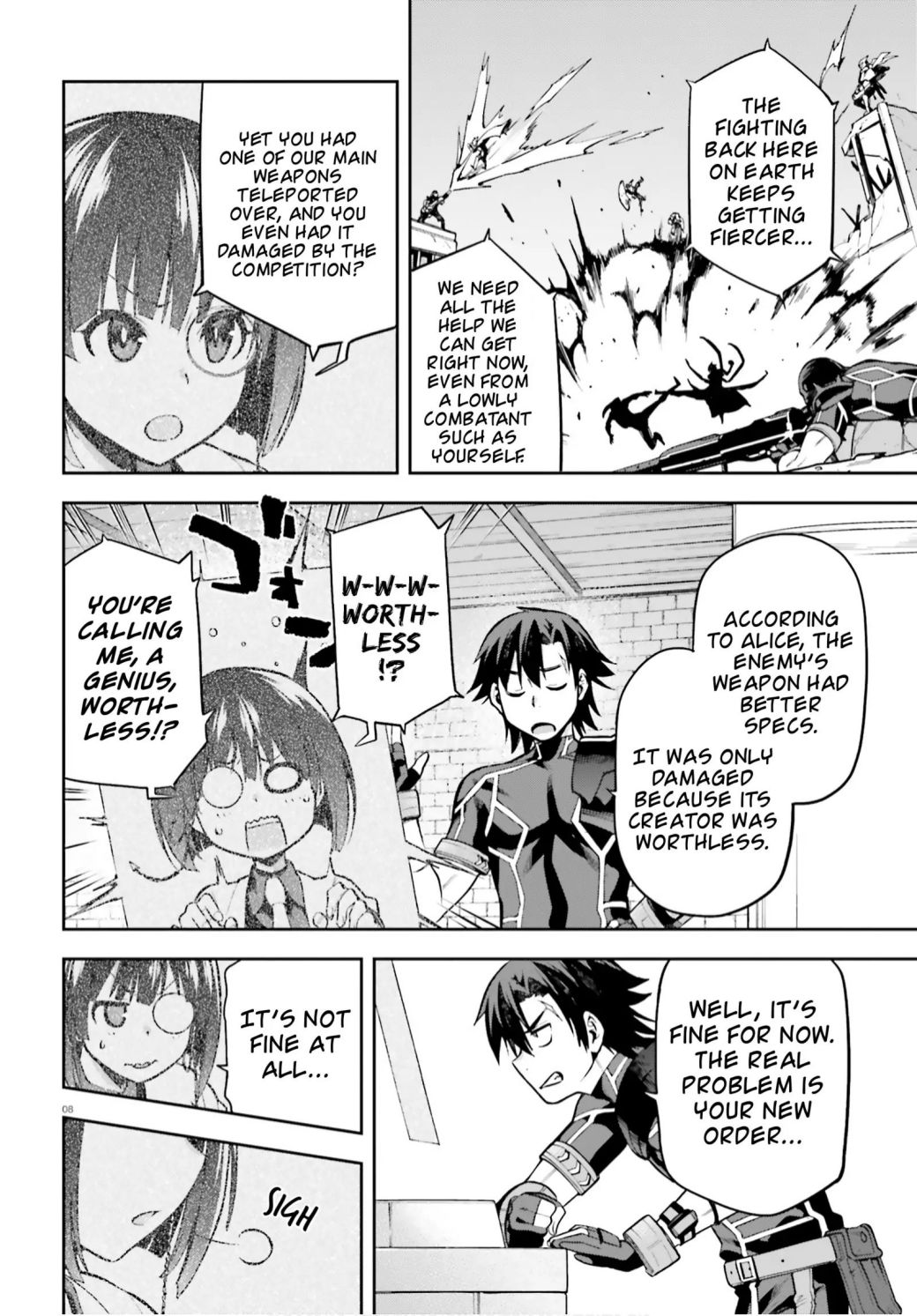 Sentouin, Hakenshimasu! chapter 28 page 6