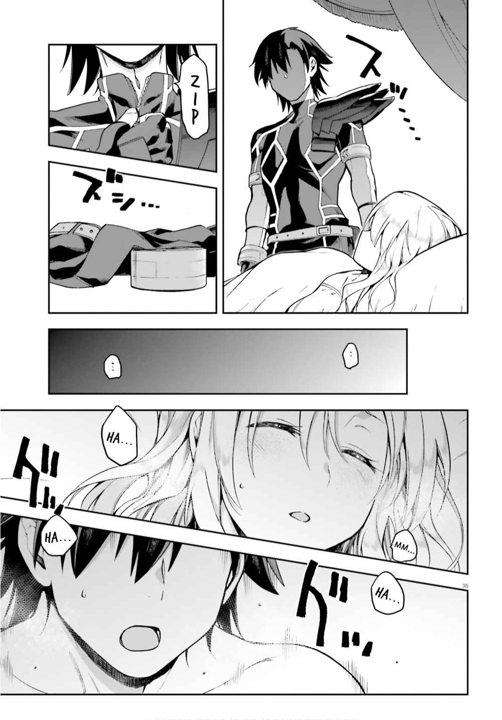 Sentouin, Hakenshimasu! chapter 30 page 35