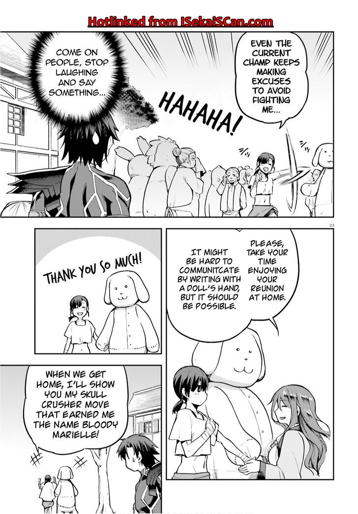 Sentouin, Hakenshimasu! chapter 34 page 23