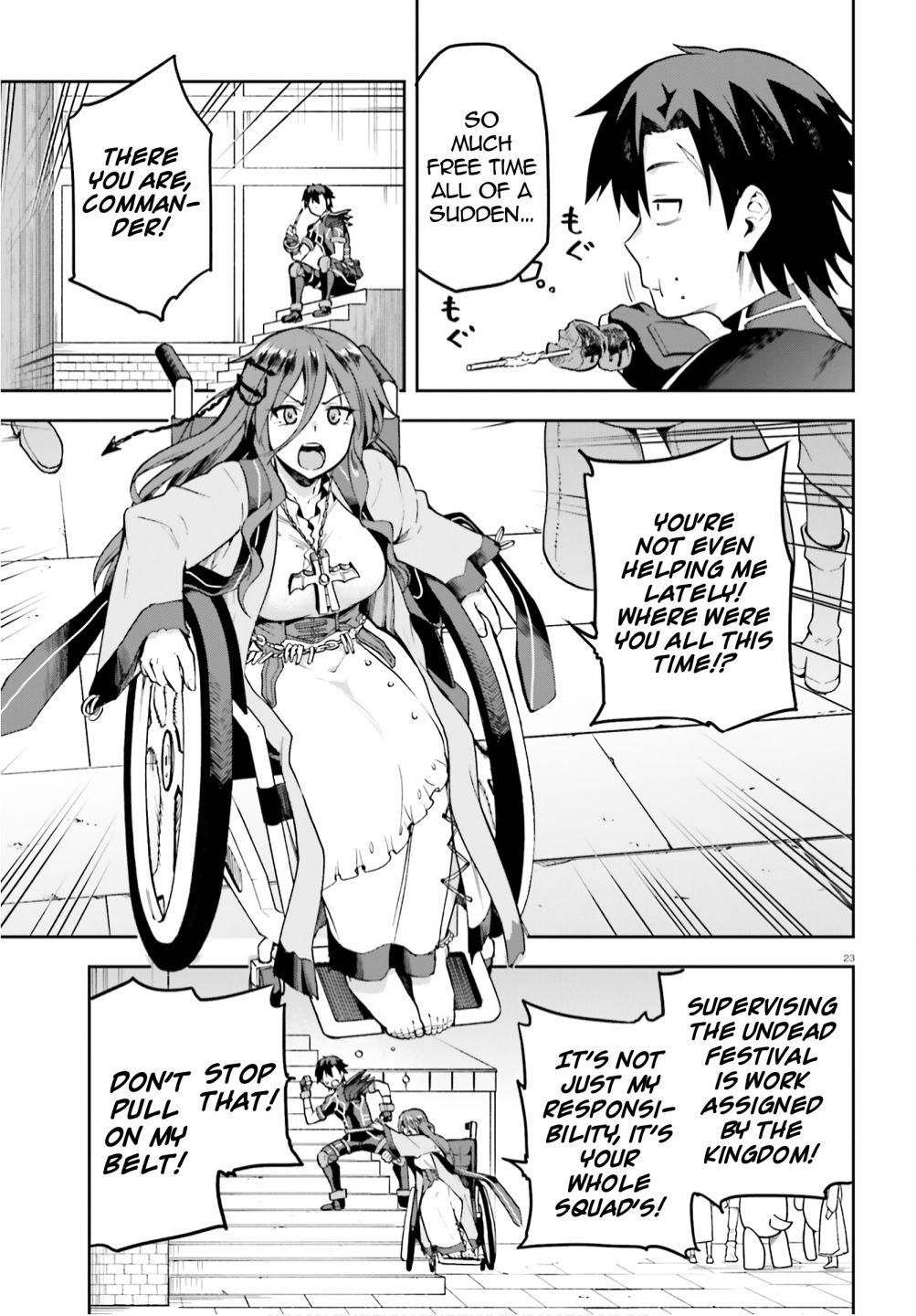 Sentouin, Hakenshimasu! chapter 35 page 22