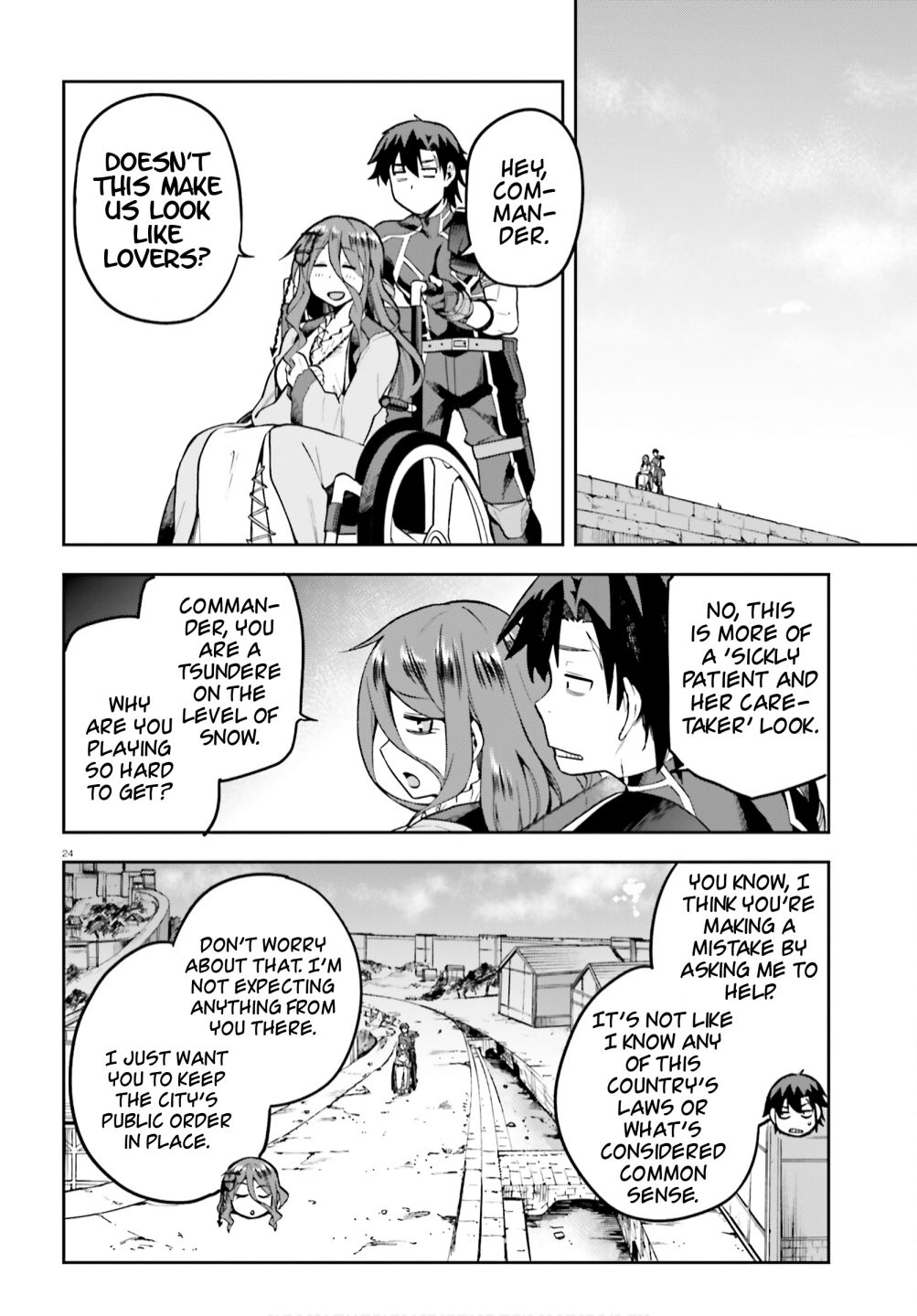Sentouin, Hakenshimasu! chapter 35 page 23