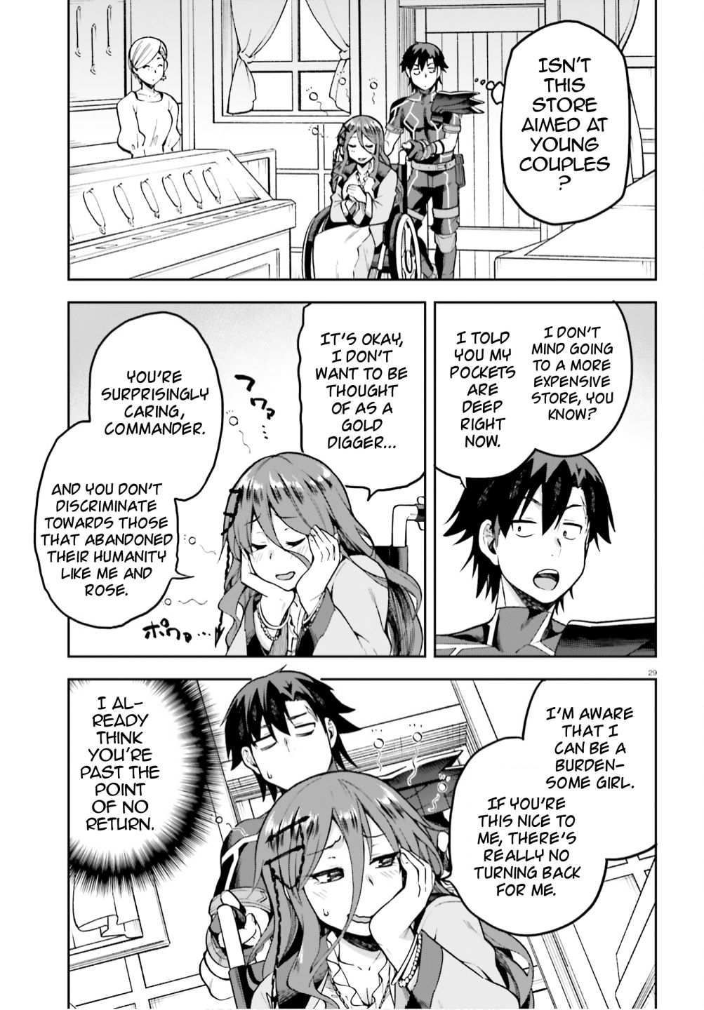Sentouin, Hakenshimasu! chapter 35 page 28