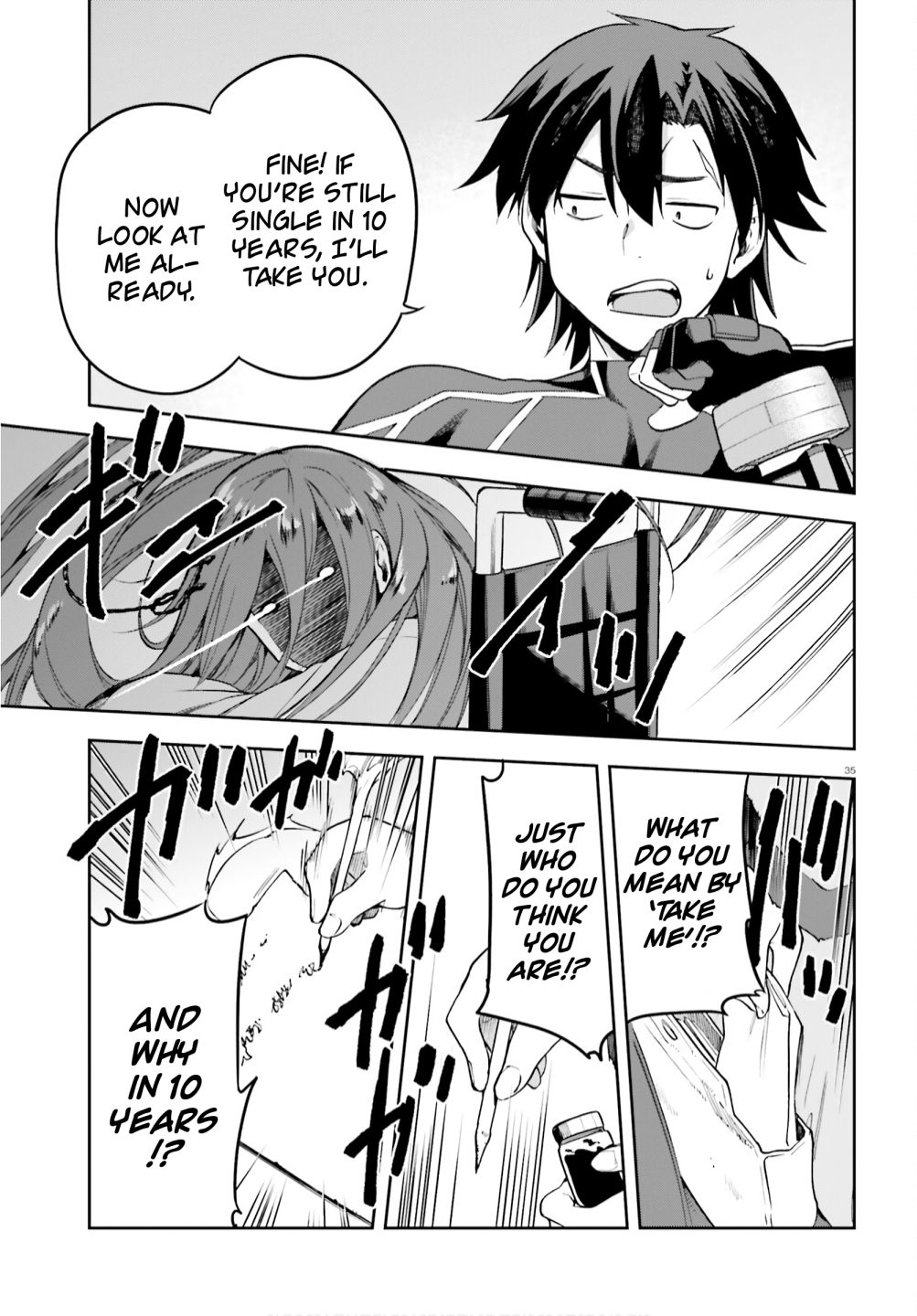 Sentouin, Hakenshimasu! chapter 35 page 34