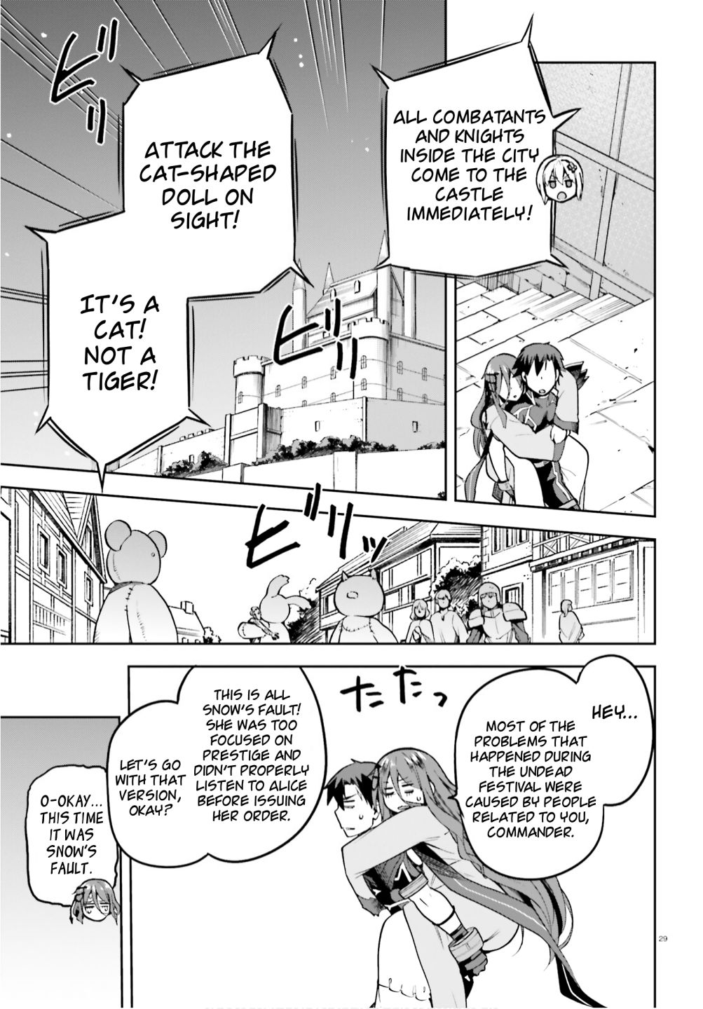 Sentouin, Hakenshimasu! chapter 36 page 28