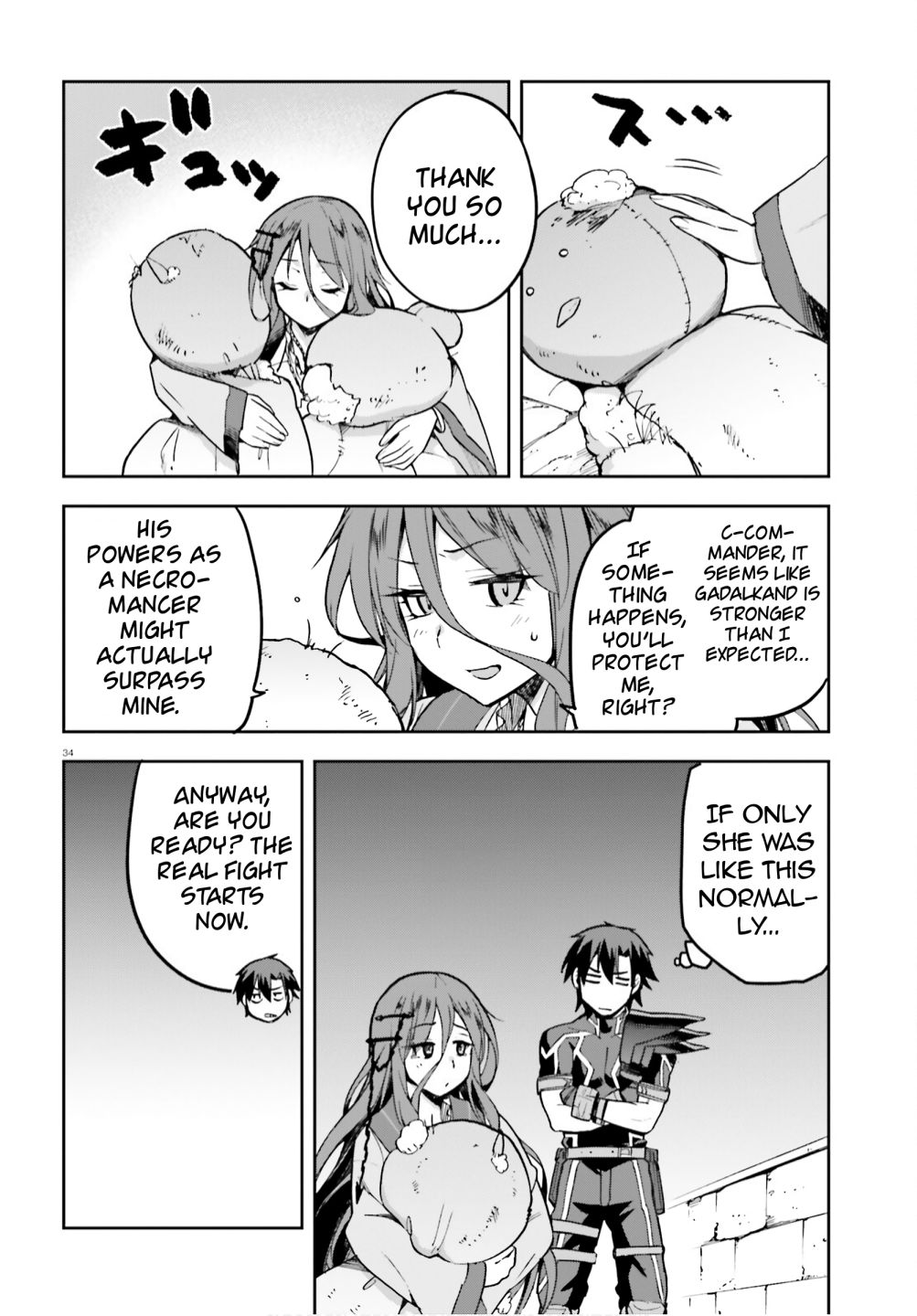 Sentouin, Hakenshimasu! chapter 36 page 33
