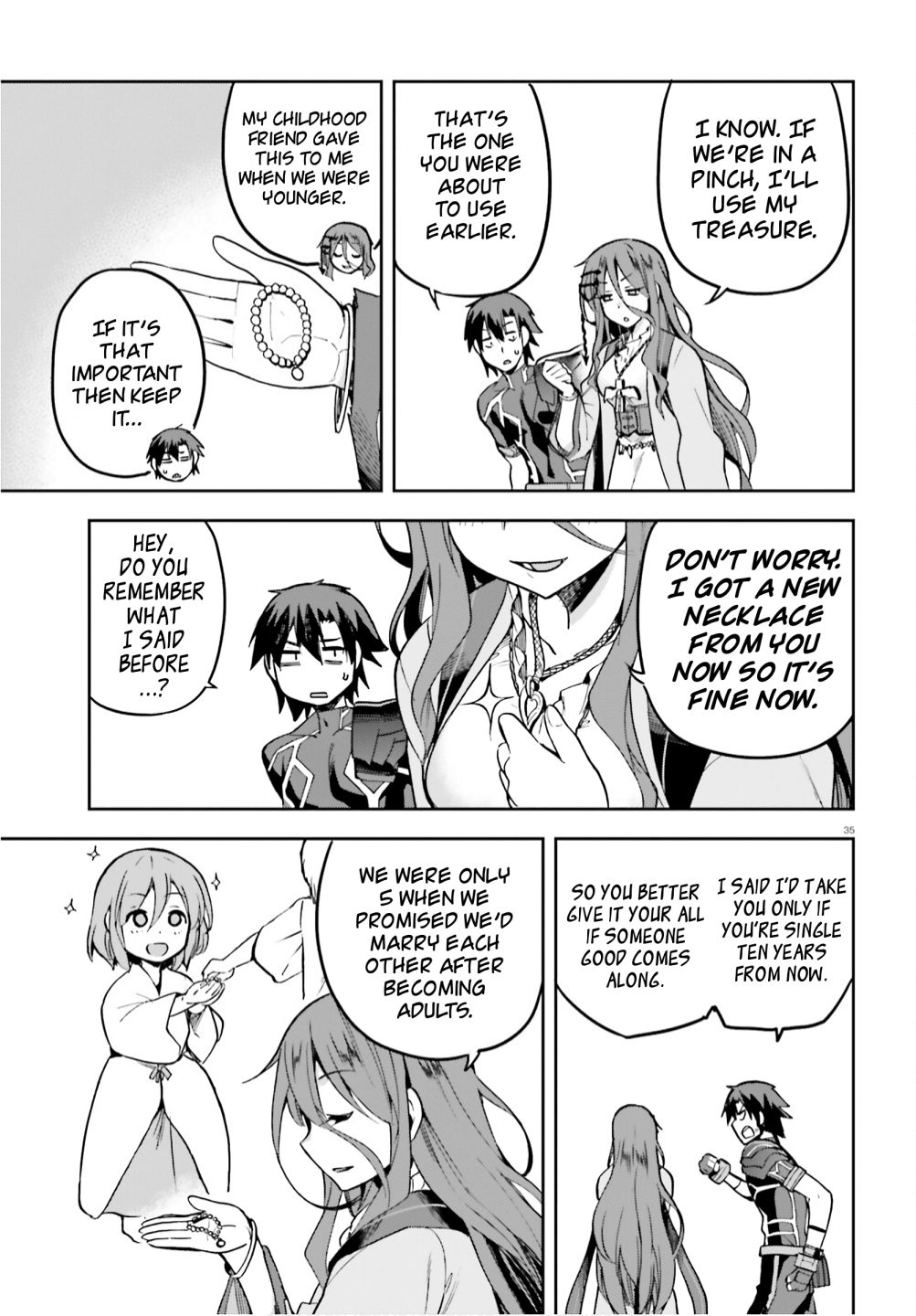 Sentouin, Hakenshimasu! chapter 36 page 34