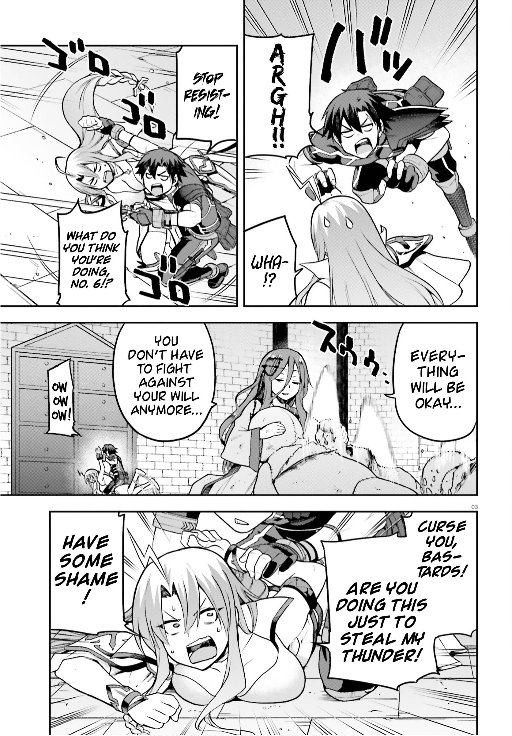 Sentouin, Hakenshimasu! chapter 37 page 3