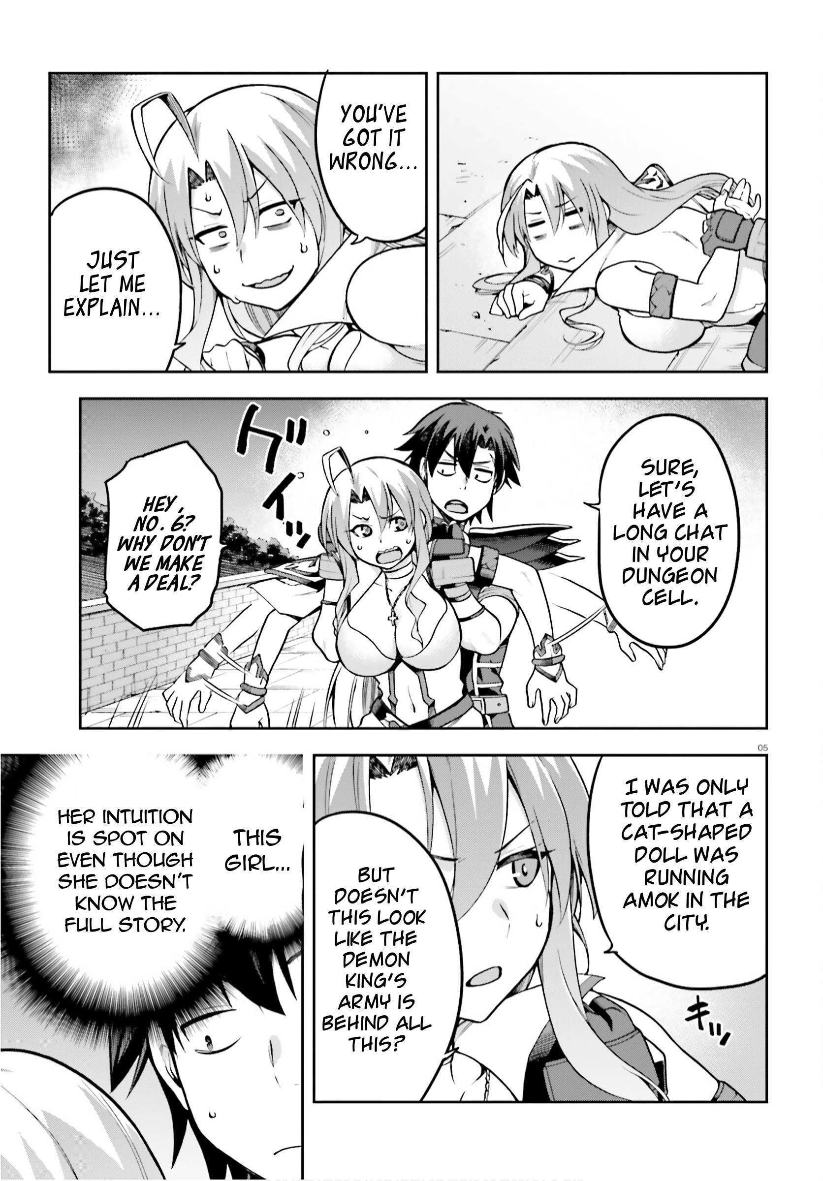 Sentouin, Hakenshimasu! chapter 37 page 5