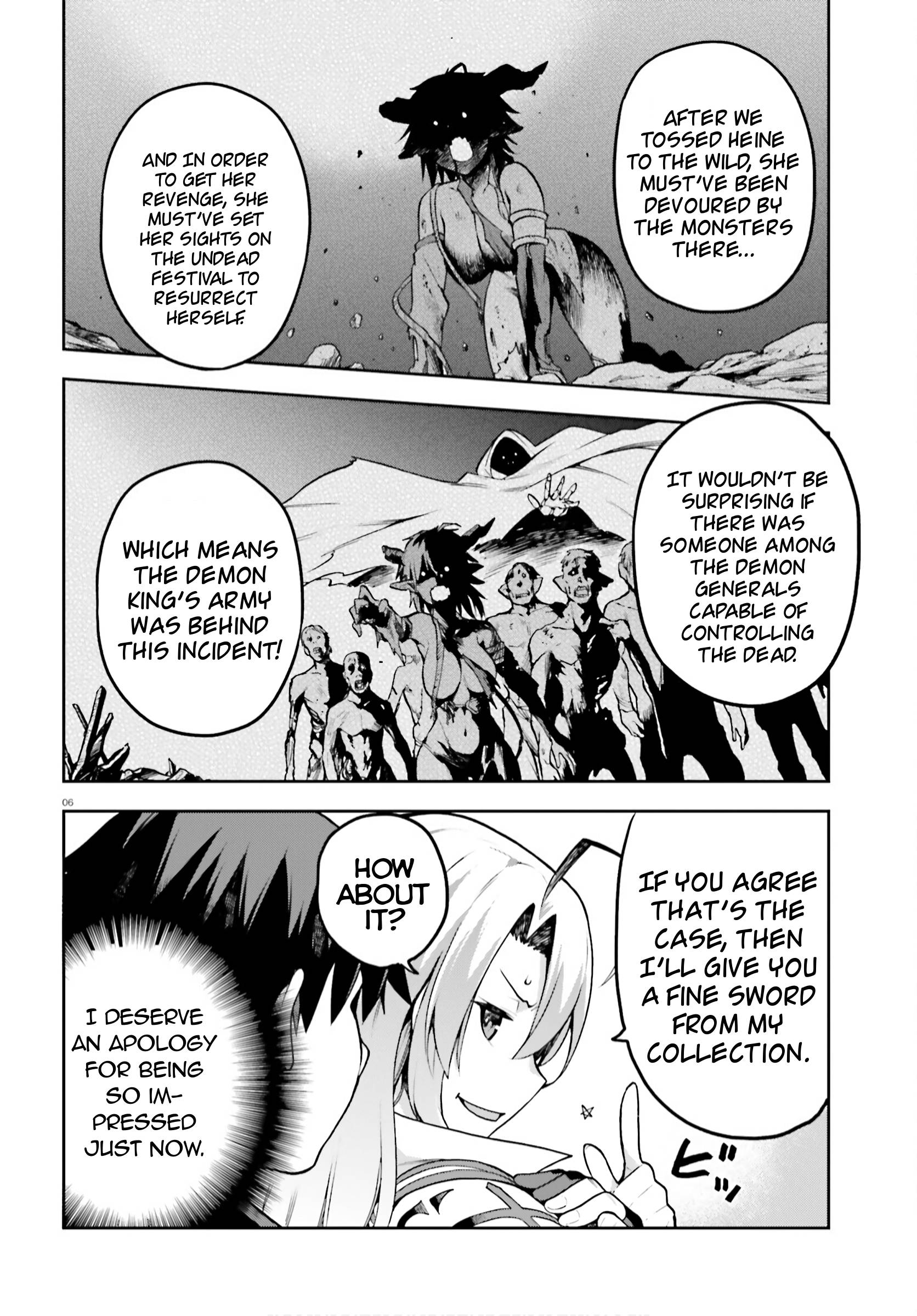Sentouin, Hakenshimasu! chapter 37 page 6