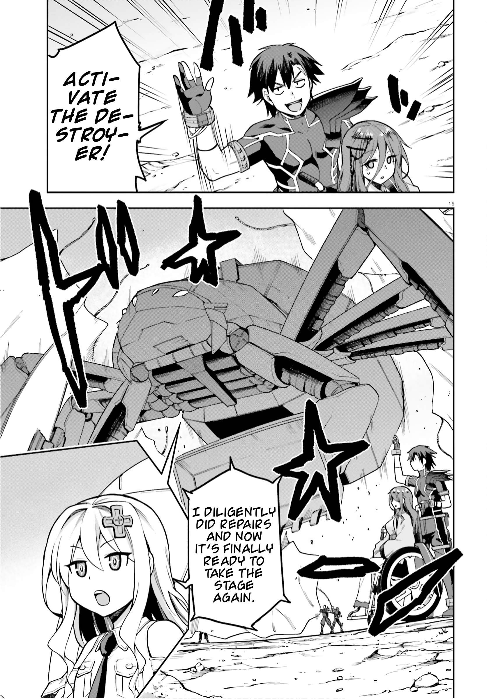 Sentouin, Hakenshimasu! chapter 38 page 15