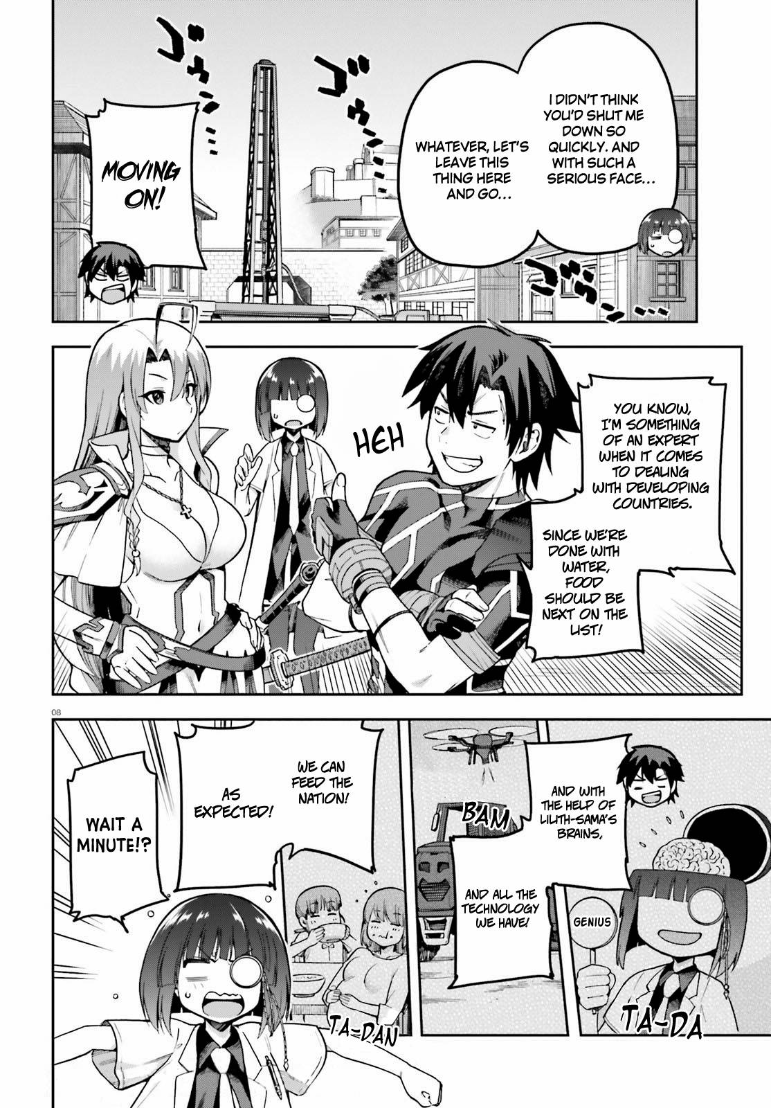 Sentouin, Hakenshimasu! chapter 43 page 8