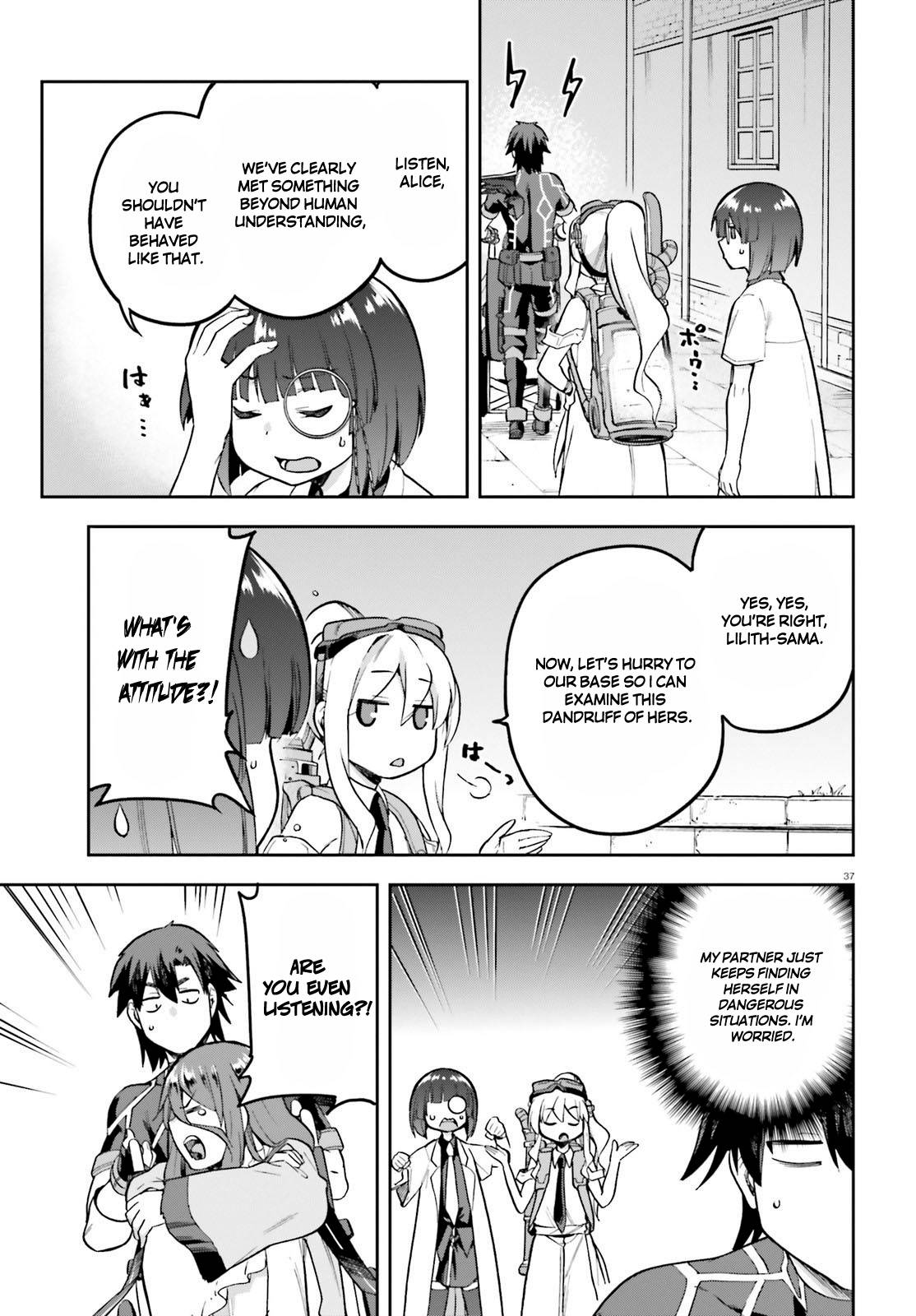 Sentouin, Hakenshimasu! chapter 45 page 35