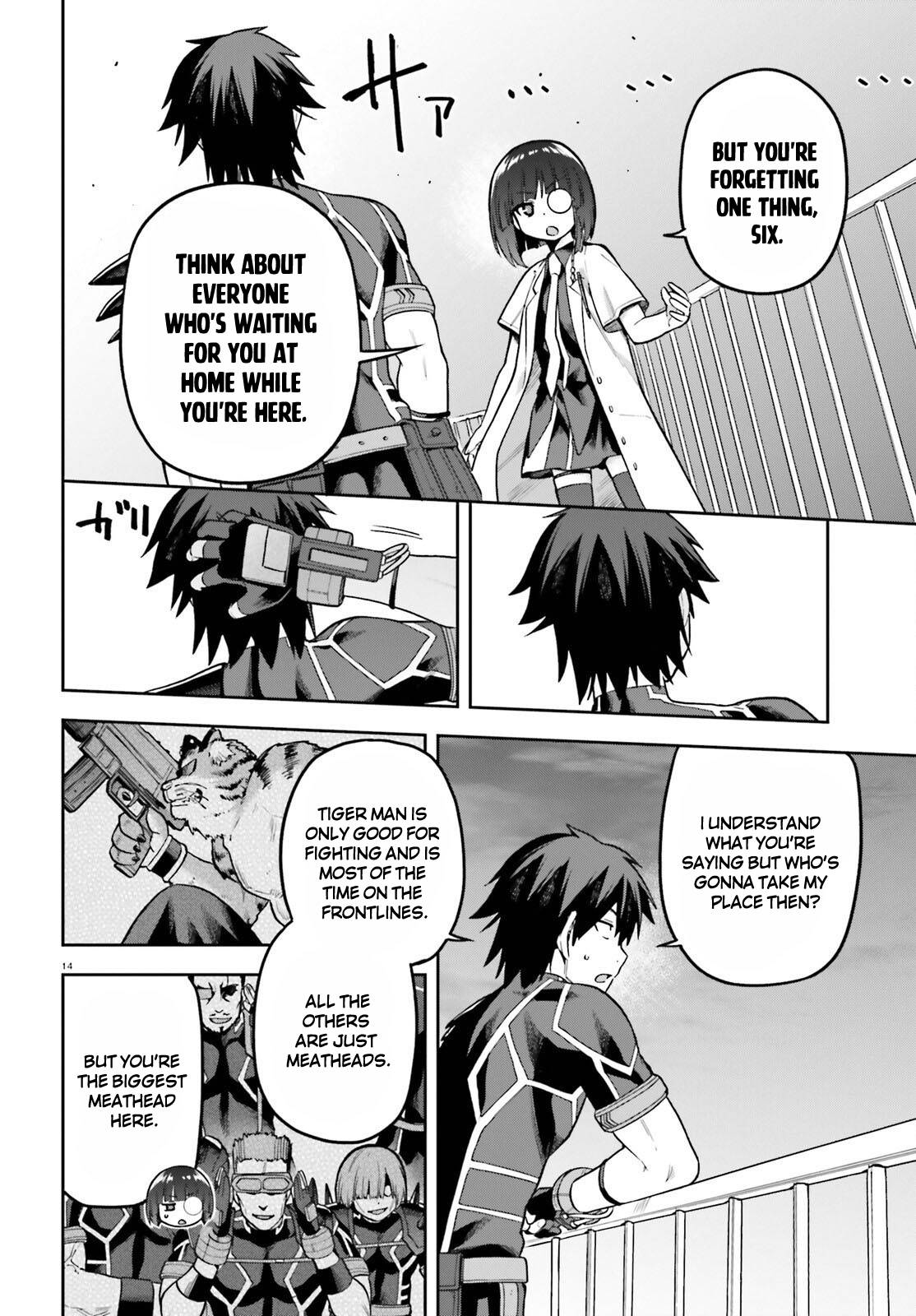 Sentouin, Hakenshimasu! chapter 46 page 14